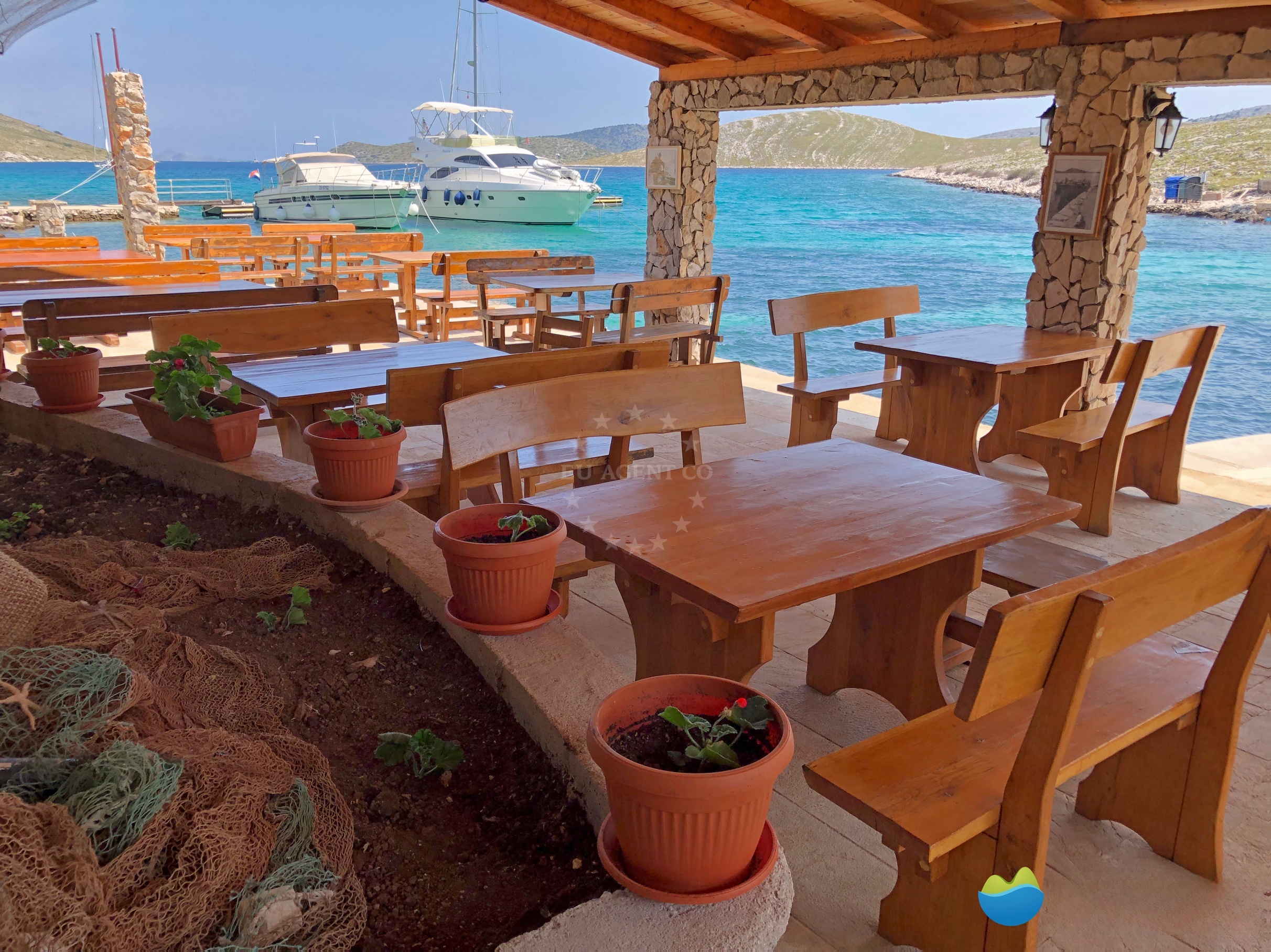 Beban Restaurant in Lopatica Bay, Kornat, North Dalmatia, Croatia