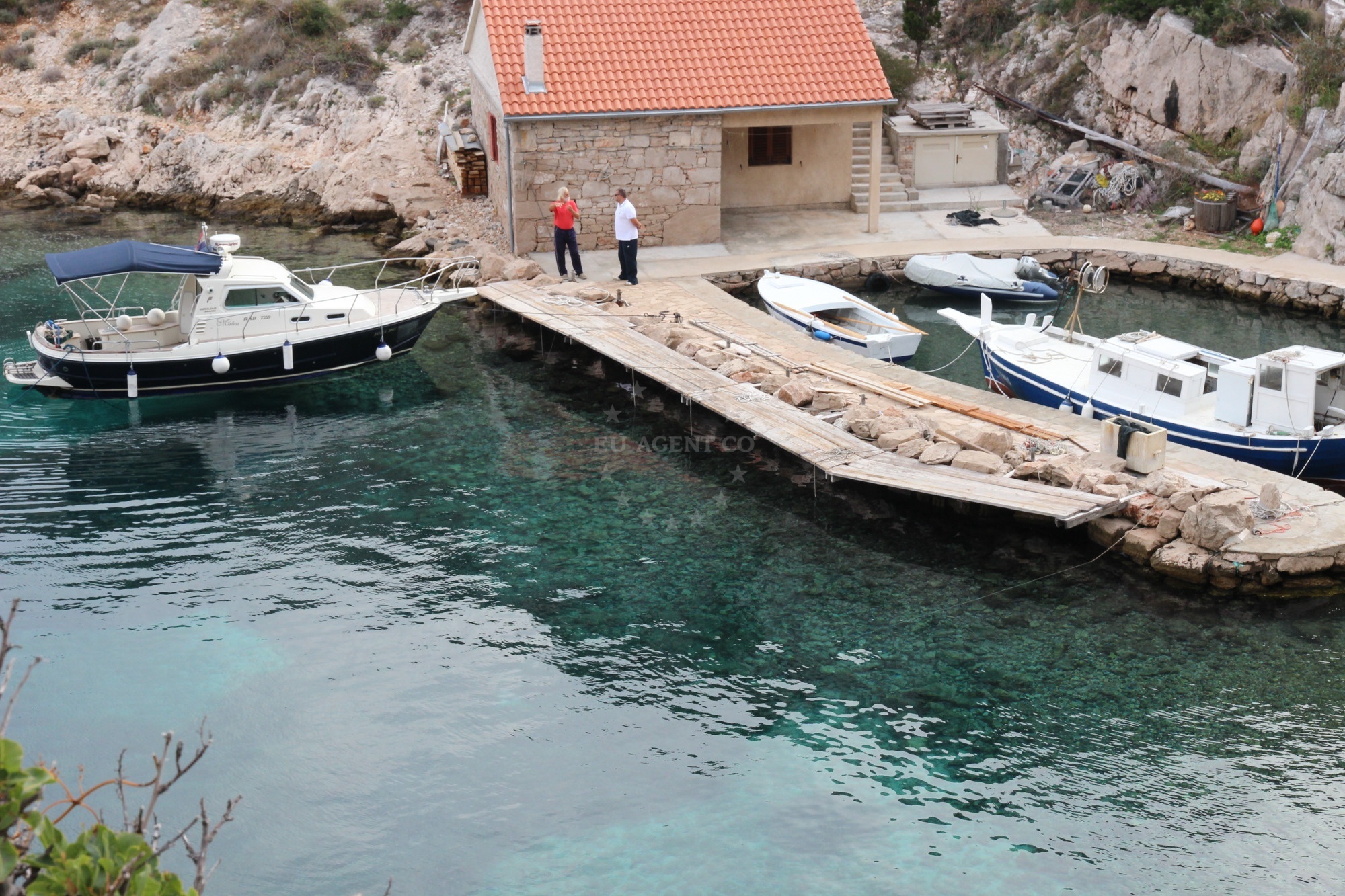 Additional view of Stiniva restaurant in Restaurant in Stiniva on the island Kornat, North Dalmatia, Croatia photo 6
