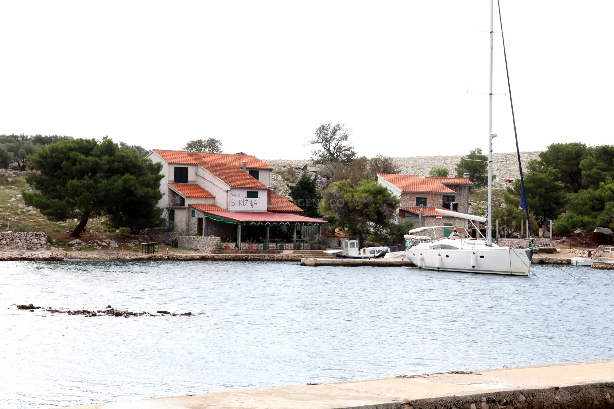 View of Kornat islands from Darko Restaurant, North Dalmatia