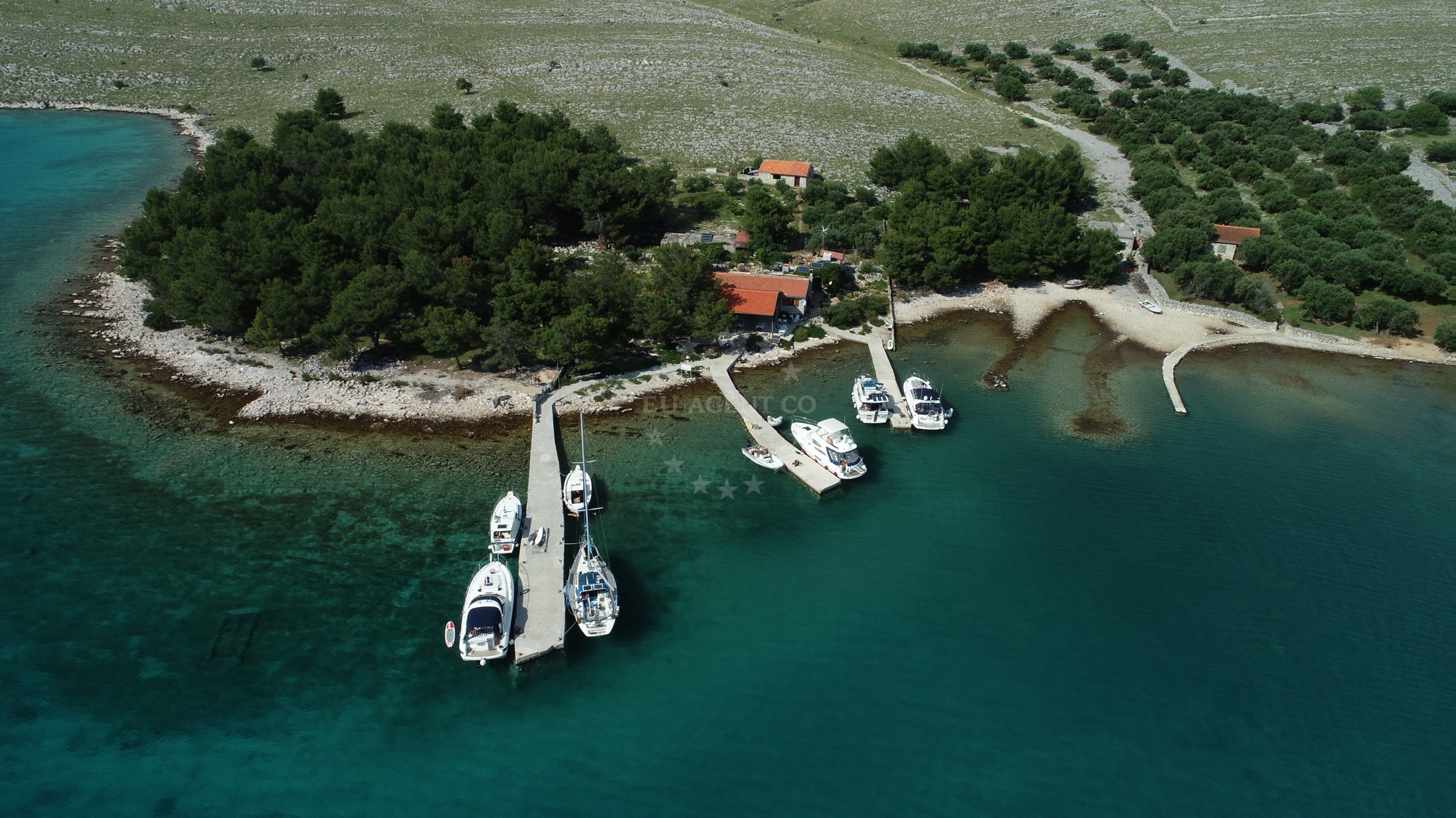 Additional view of Konoba Quattro restaurant in Restaurant in Strižnja on the island Kornat, North Dalmatia, Croatia photo 12