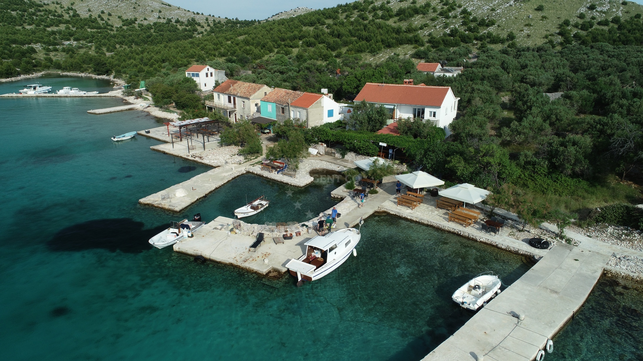 Konoba Suha Punta restaurant in Suha Punta, Kornat, Croatia