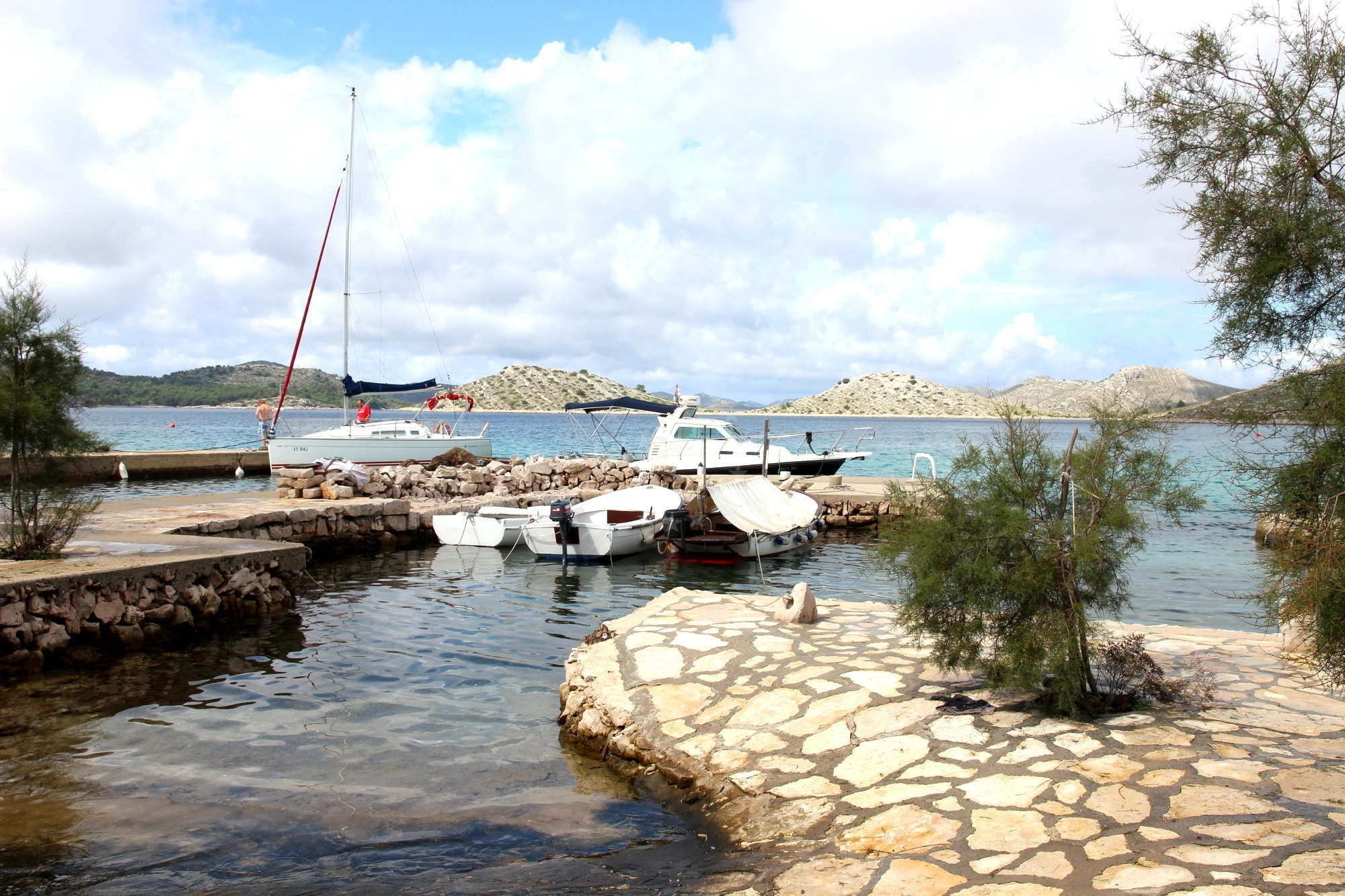 View of Suha Punta from Konoba Suha Punta, Kornat