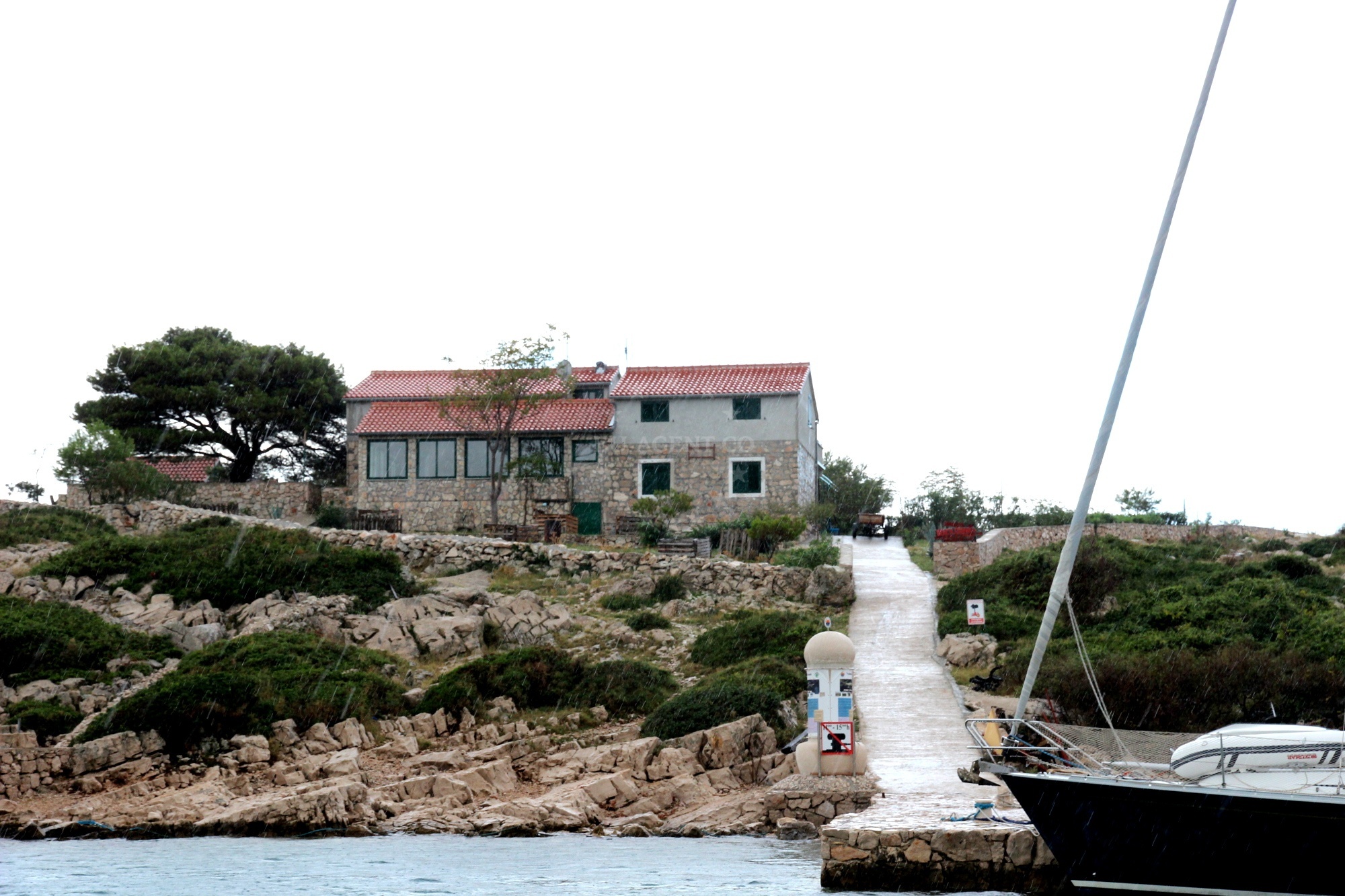 Restaurant Andrija on Levrnaka Island, North Dalmatia, Croatia with Adriatic Sea views