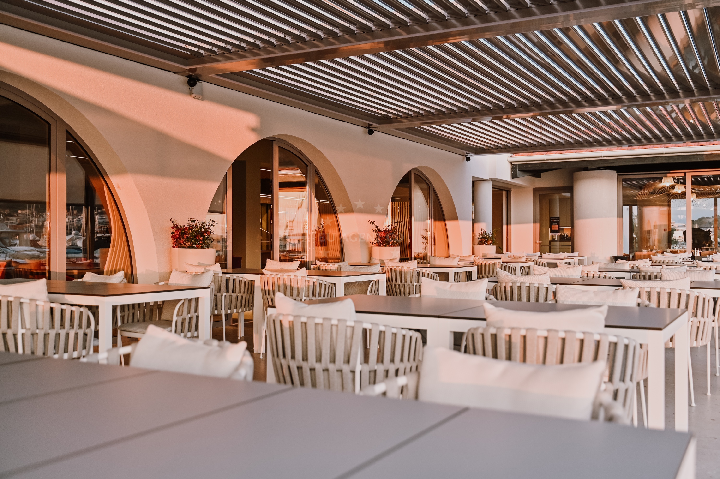 Fresh fish dishes at Nomad Restaurant, Murter, Croatia