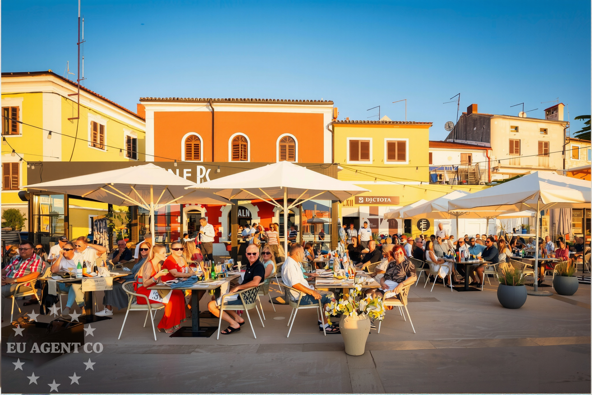 Approach and location view of Restaurant in Restaurant in Novigrad, North Dalmatia, Croatia photo 3