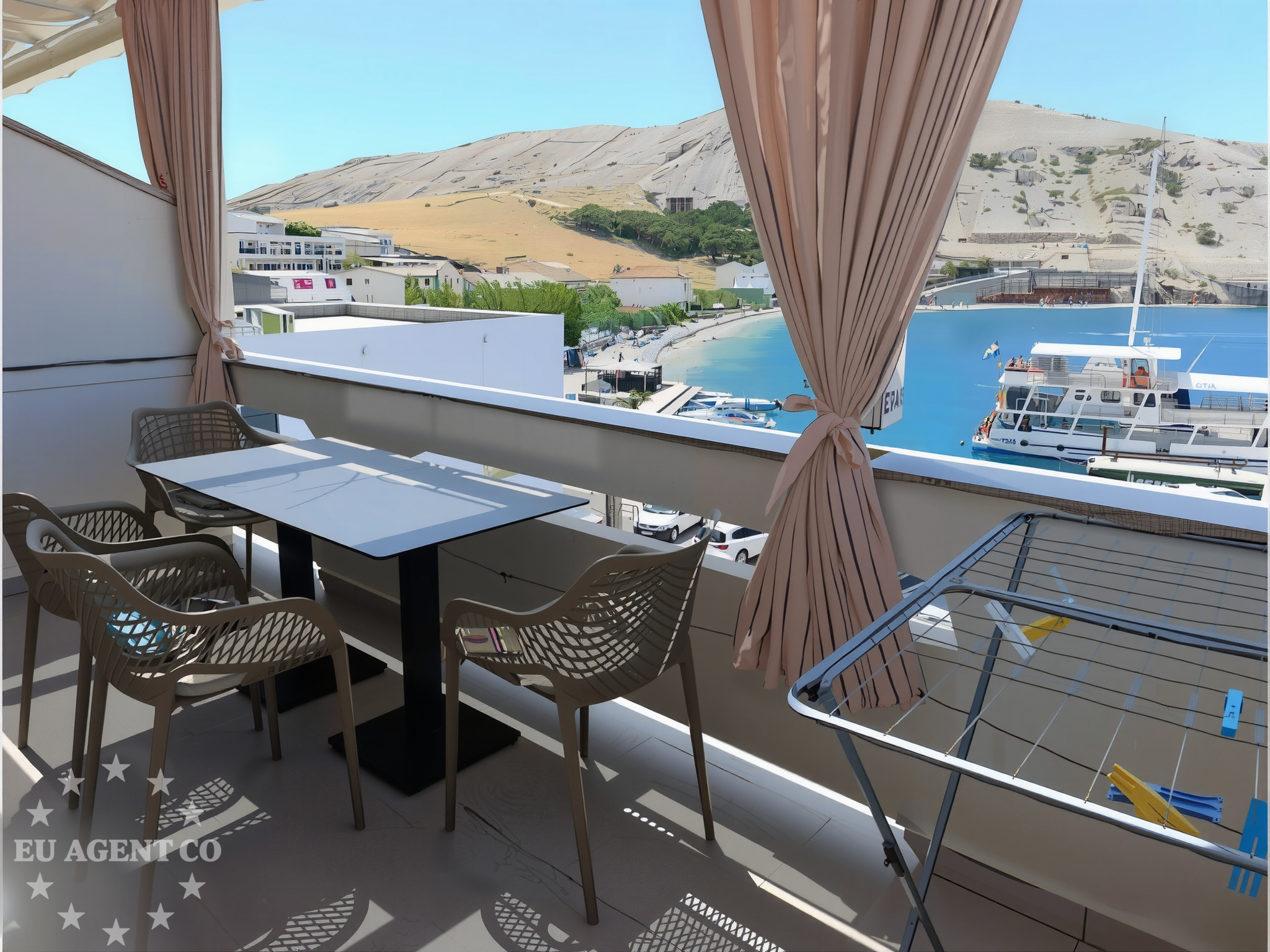 Traditional Dalmatian seafood platter served at Metajna Restaurant