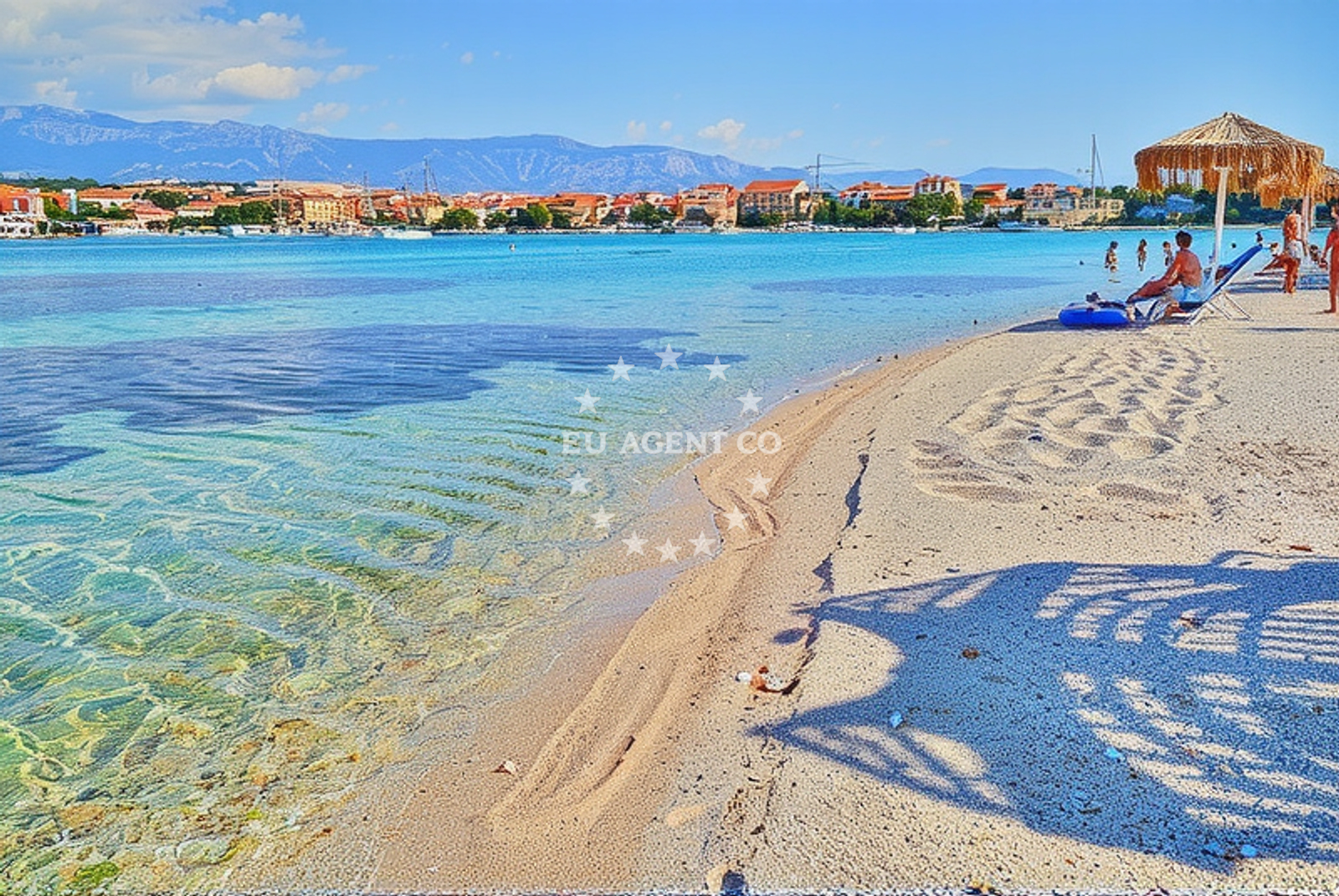 Restaurant in Novalja, Pag, Croatia with panoramic sea views
