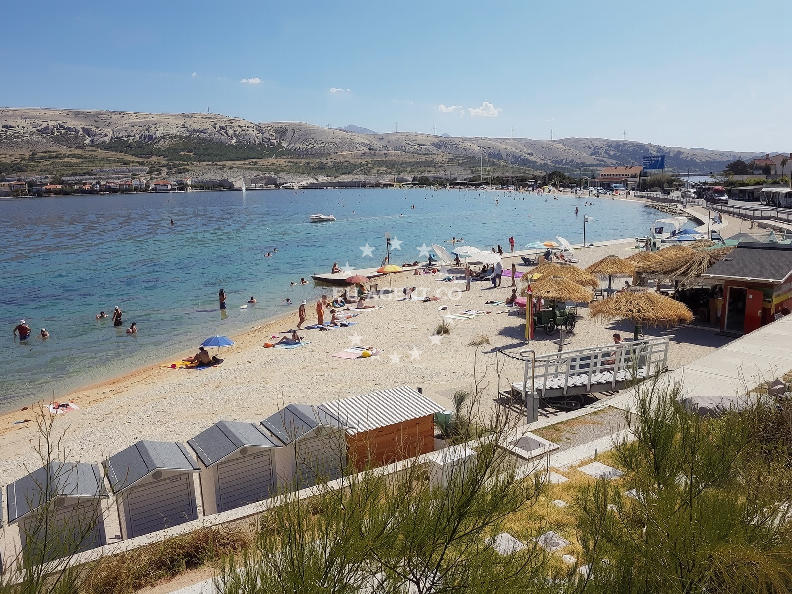 Approach and location view of Konoba Bile restaurant in Restaurant in Pag on the island Pag, North Dalmatia, Croatia photo 3