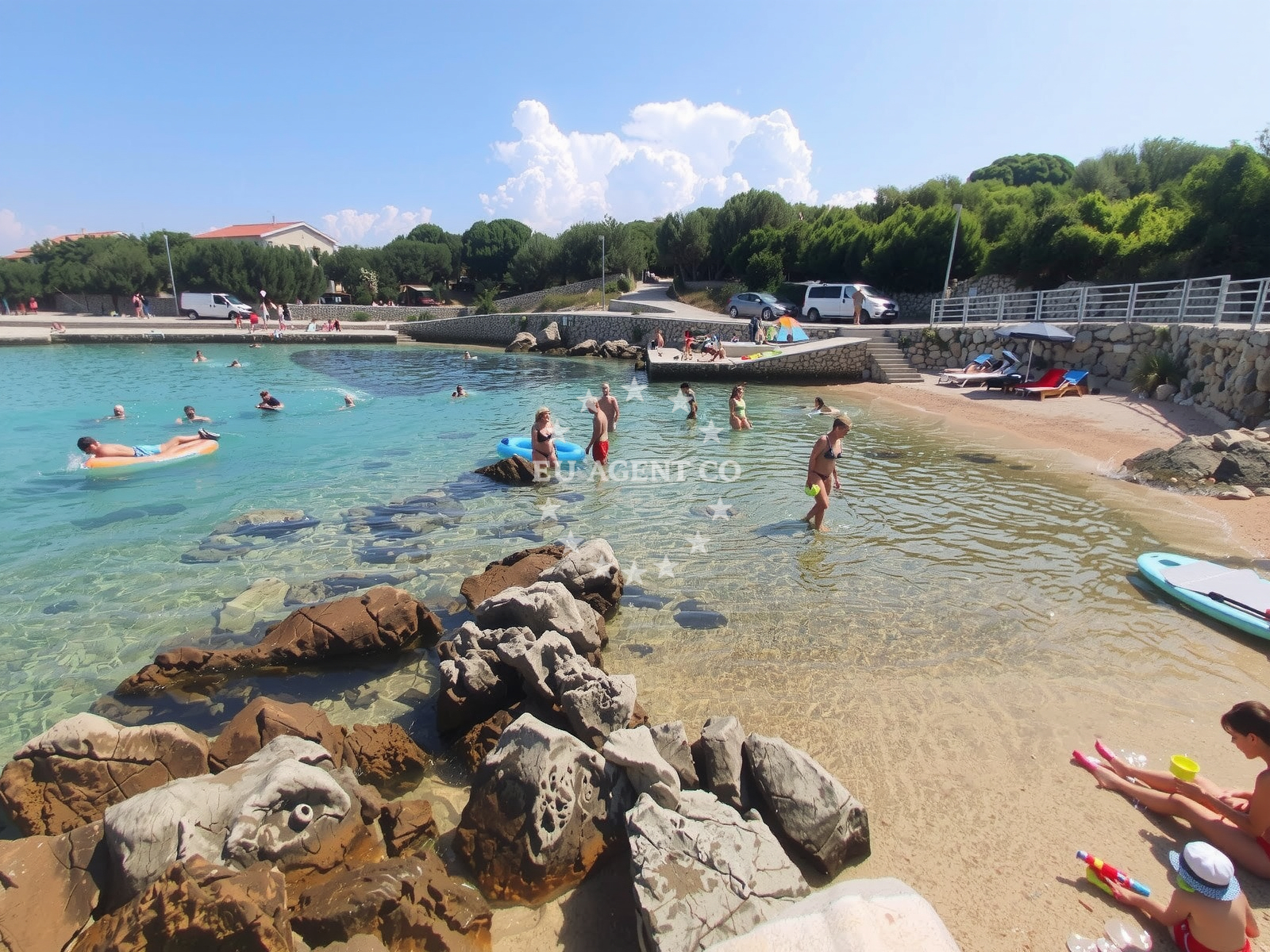 Facilities and surroundings at Jadran restaurant in Restaurant in Tovarnele on the island Pag, North Dalmatia, Croatia photo 2
