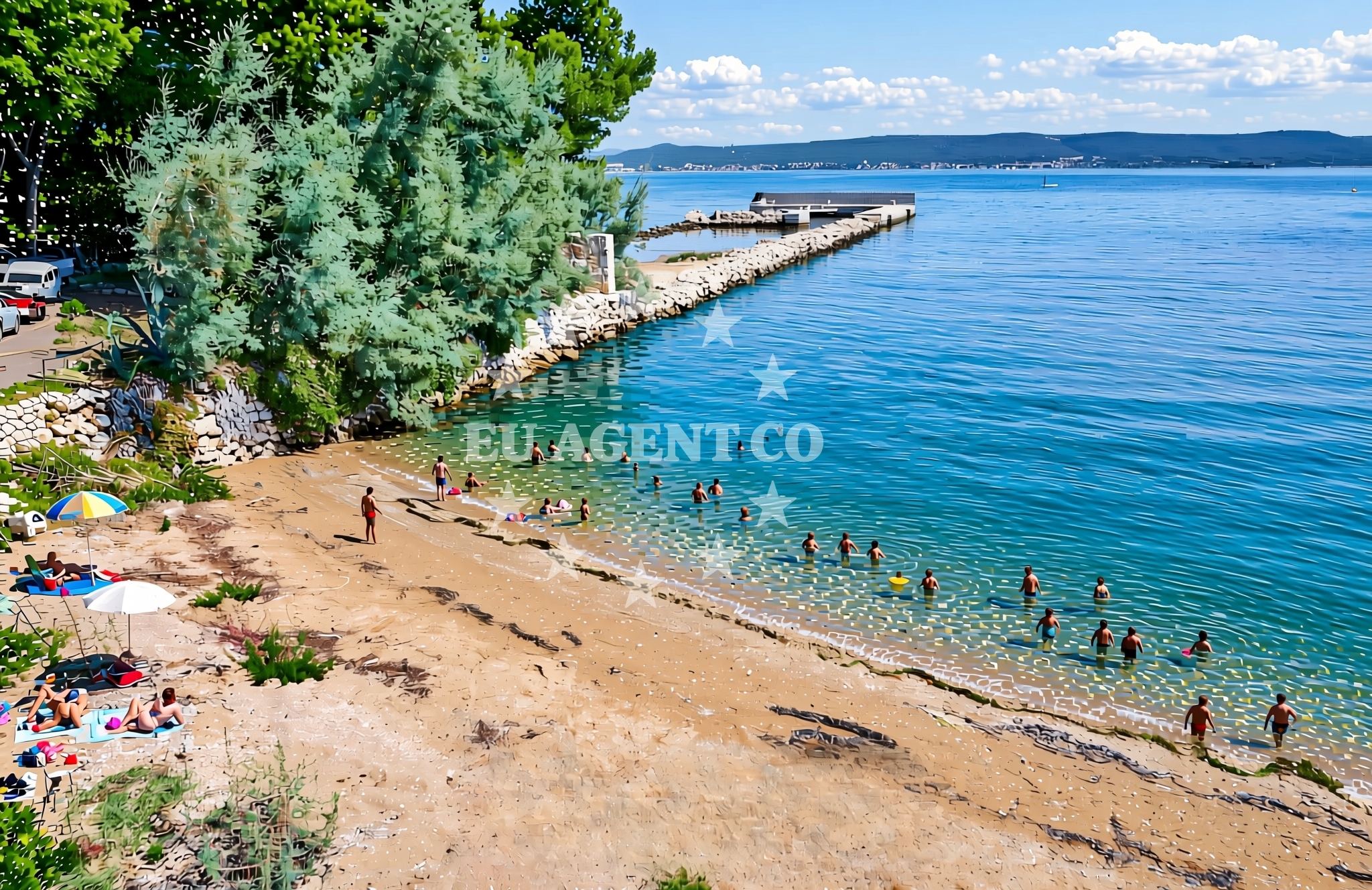 Restaurant Mrljane, Pasman: Seaside dining with Adriatic views