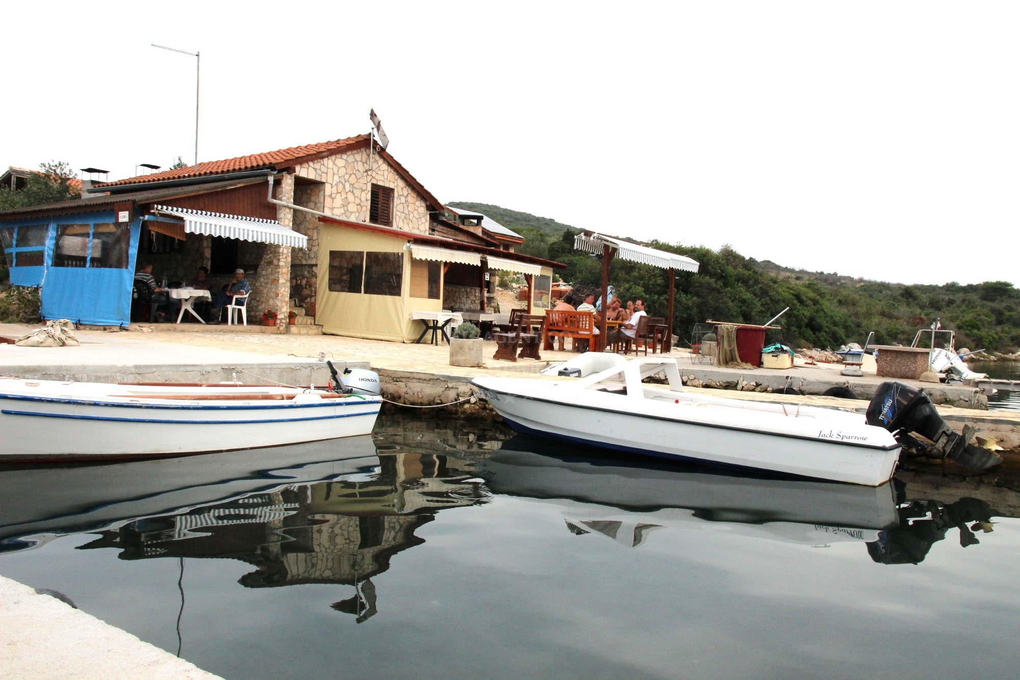 Pavin Dvor Restaurant, Pasman Island, Croatia