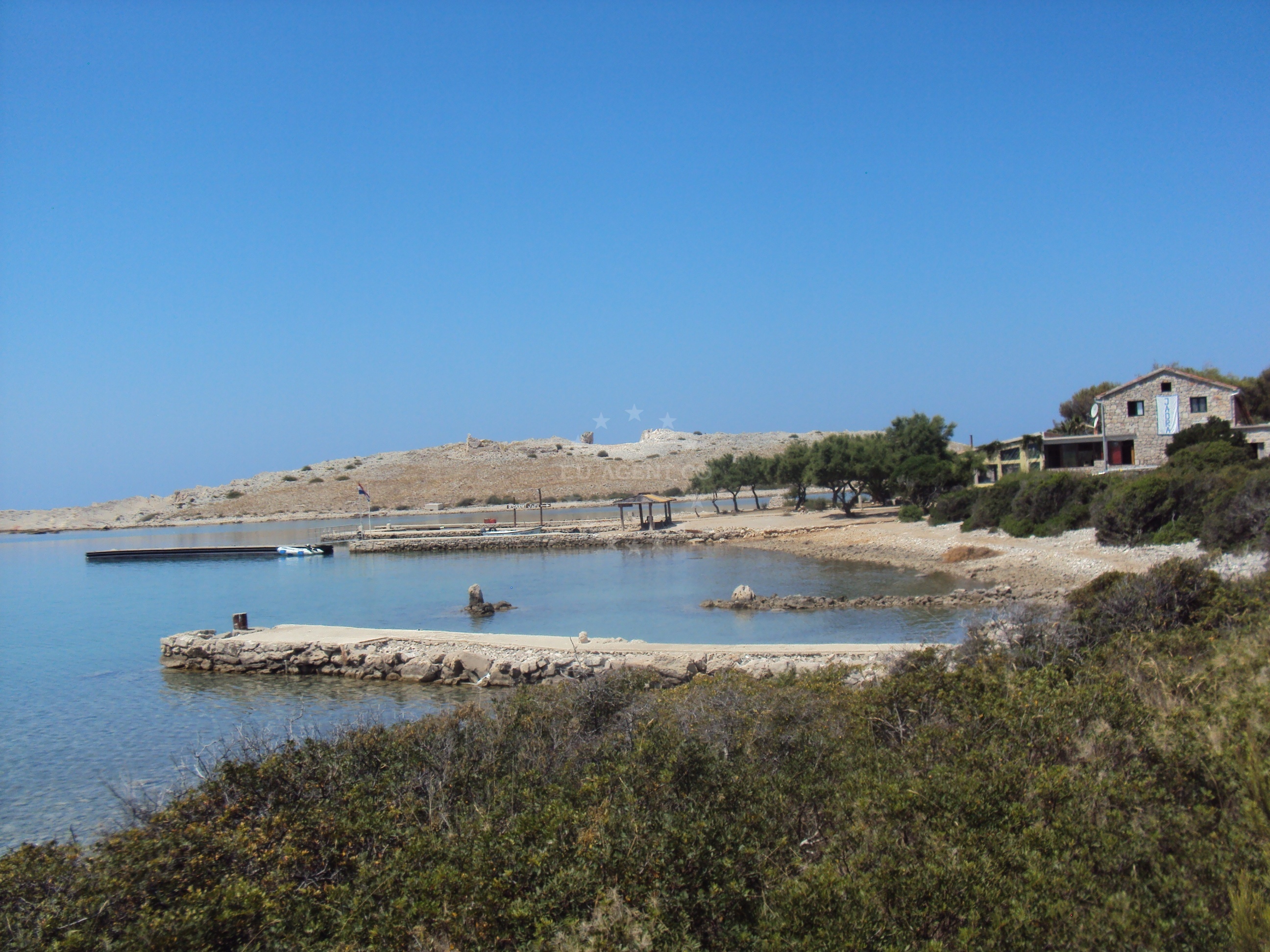 Jadra Restaurant on Piškera Island, North Dalmatia, Croatia