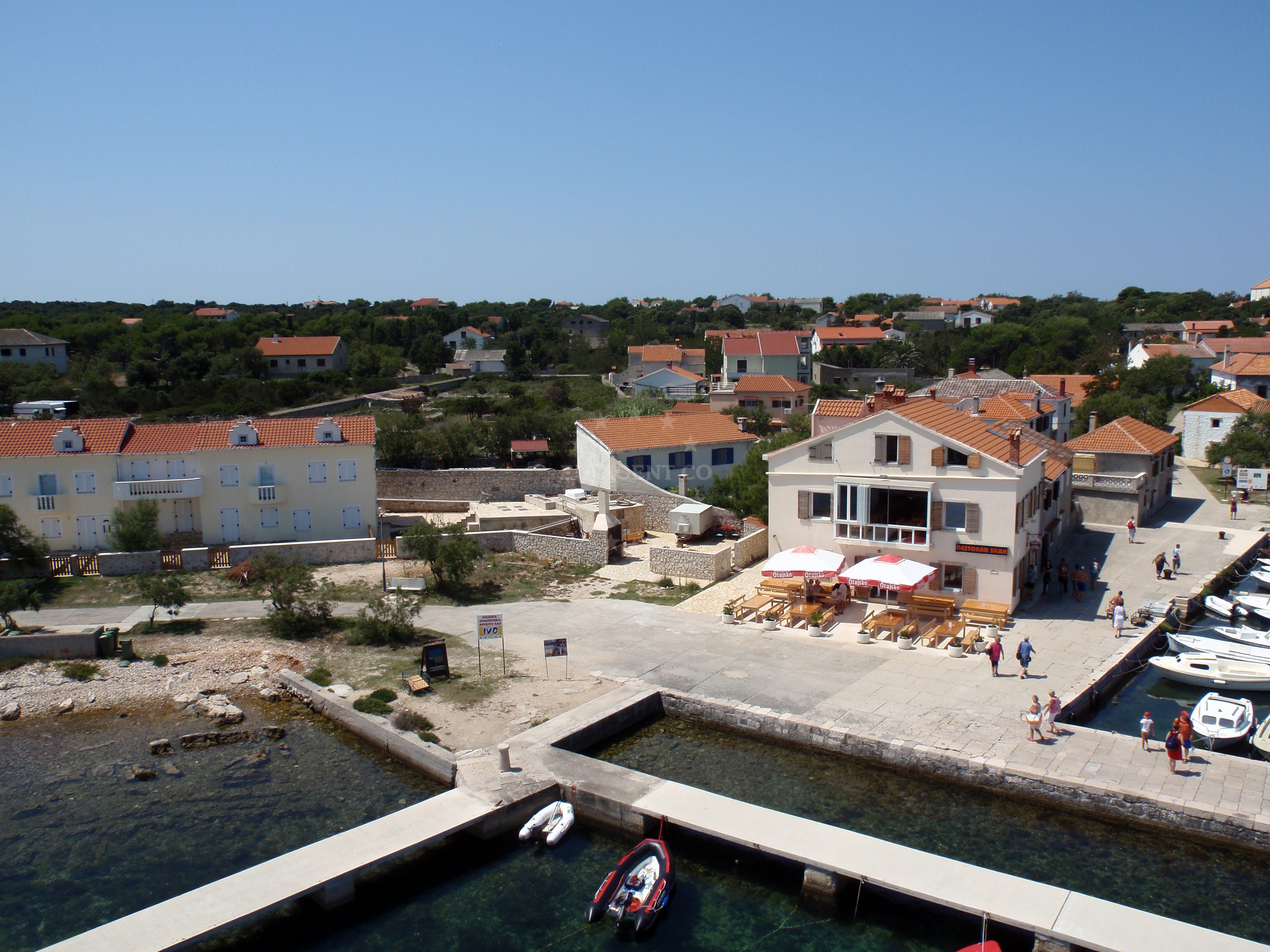 Restaurant Silba on Silba Island, North Dalmatia, Croatia