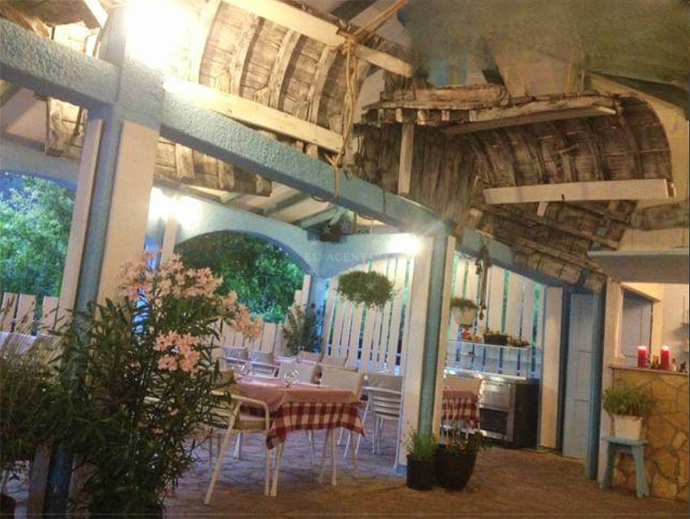 Konoba More dining area with Adriatic views