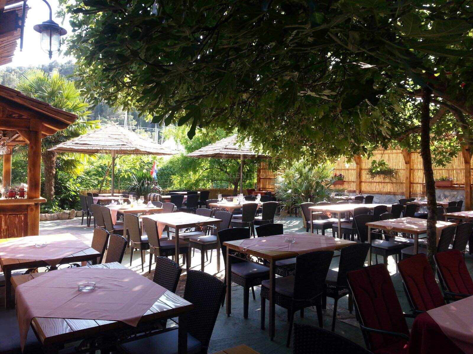 Crispy pizza and grilled meat dishes at Konoba Patriot, Skradin
