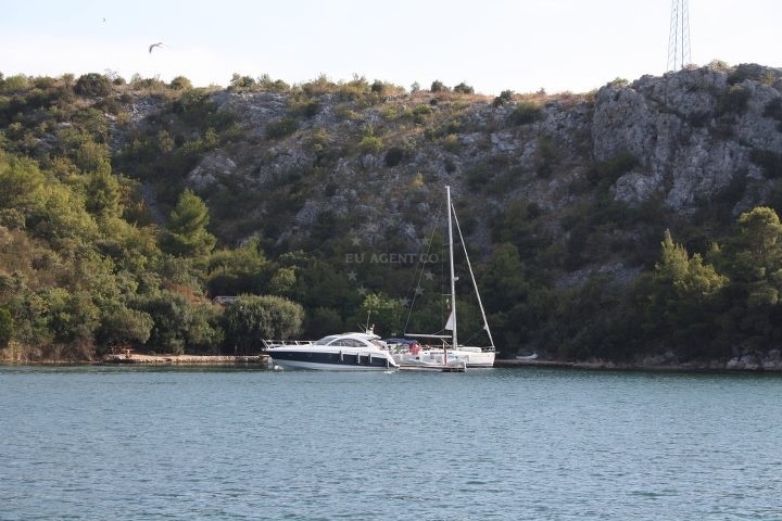 Konoba Vidrovaca restaurant in Skradin, North Dalmatia, Croatia