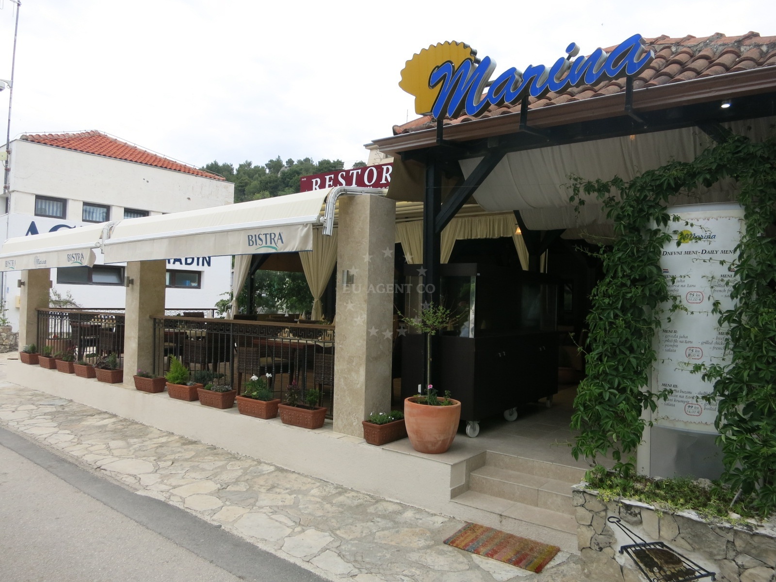 Restoran Marina in Skradin, North Dalmatia, Croatia