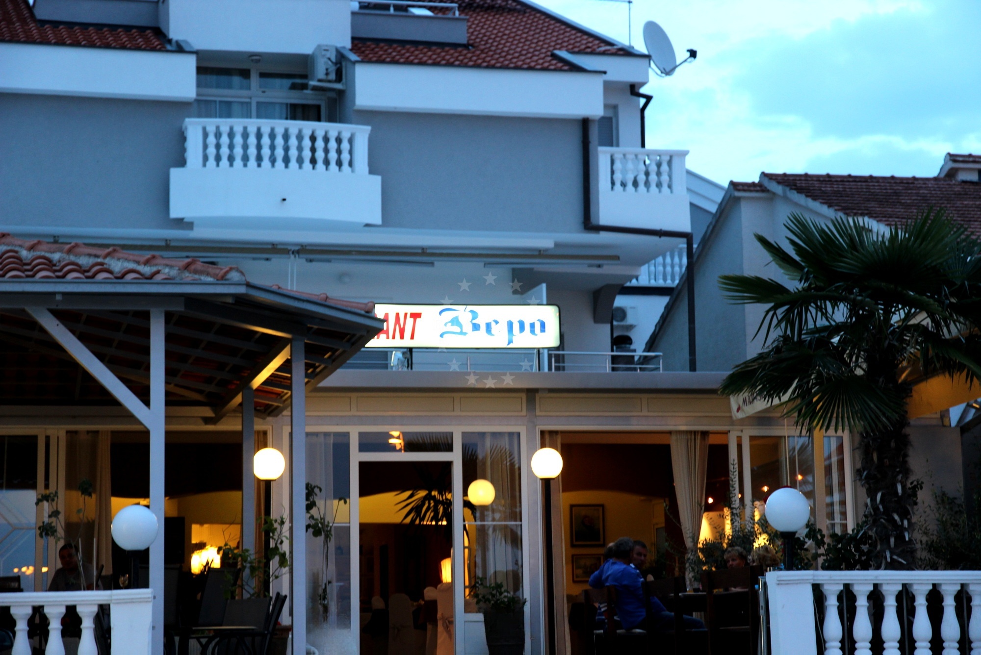 Bepo Restaurant in Sukosan, North Dalmatia, Croatia