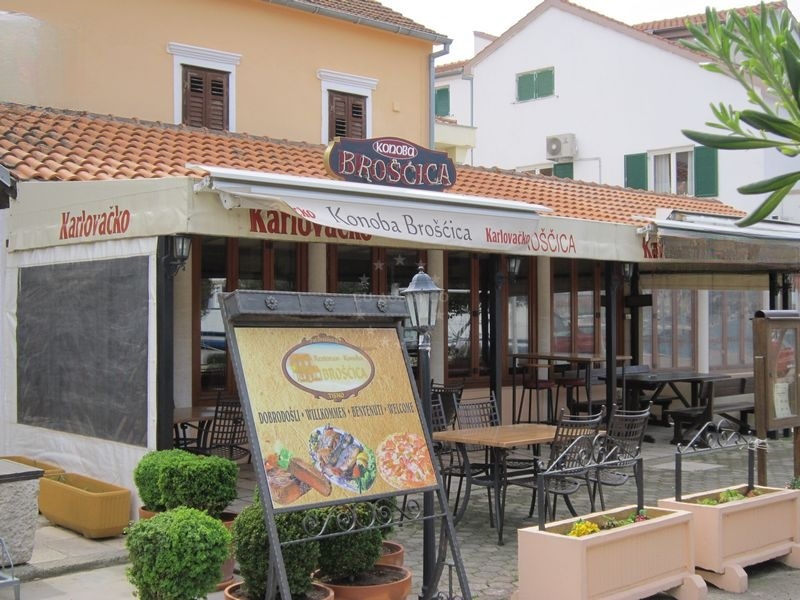 Broscica Restaurant in Tisno, North Dalmatia, Croatia