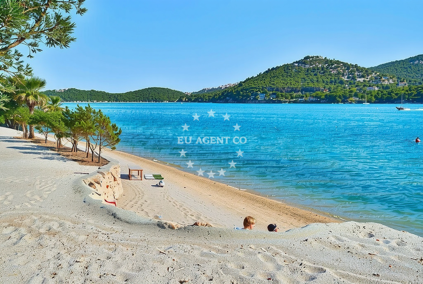 Ferali Restaurant in Tisno, North Dalmatia, overlooking the Adriatic Sea