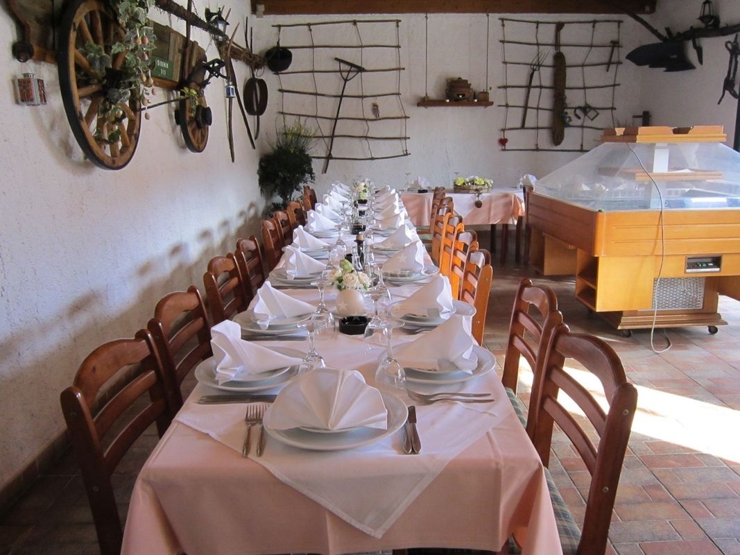 View of Tisno from Tereza Restaurant courtyard, North Dalmatia