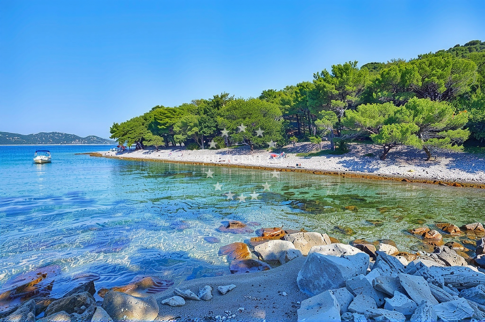 Additional view of u.o Lagani restaurant in Restaurant on the island Vrgada, North Dalmatia, Croatia photo 9
