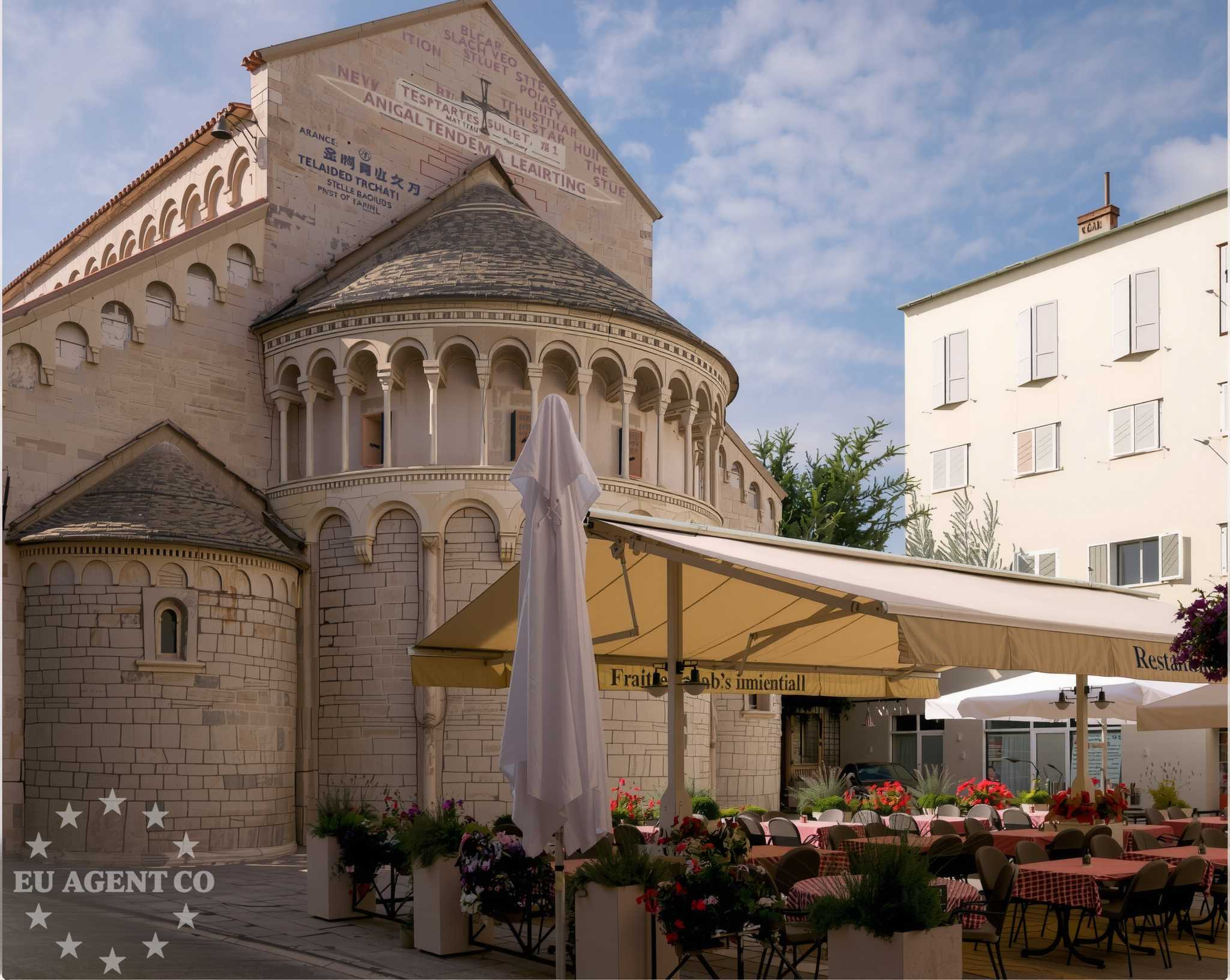 Marina Zadar, a key docking point near the restaurant in Zadar