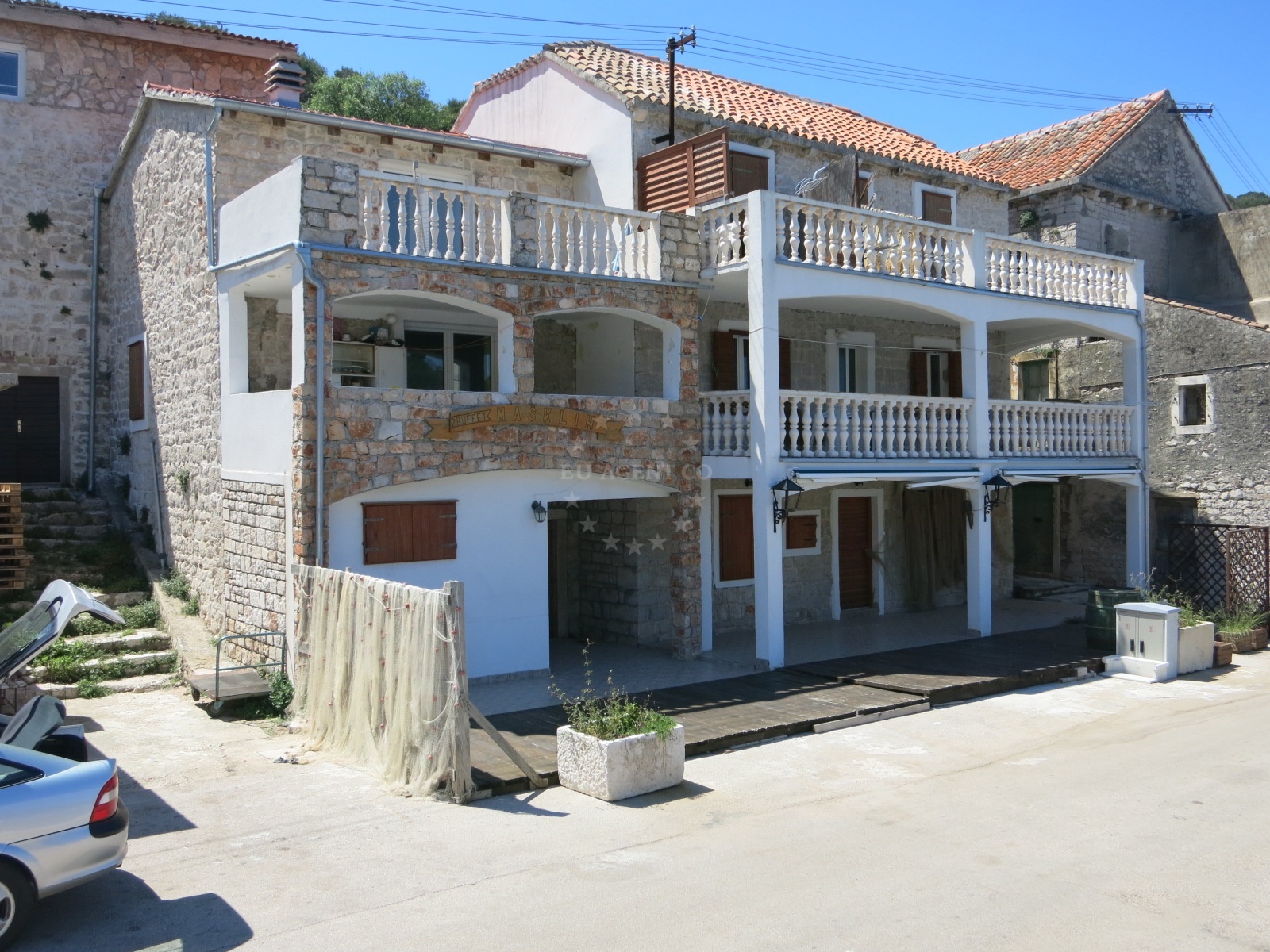 Buffet Masklin Restaurant in Zirje, North Dalmatia, Croatia