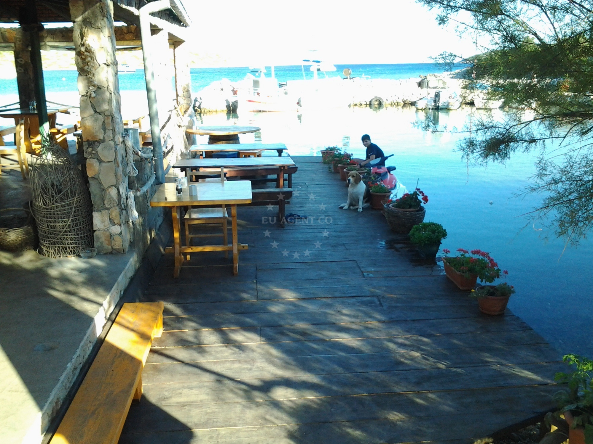 Traditional Croatian konoba at Zmara Restaurant, Žut Island