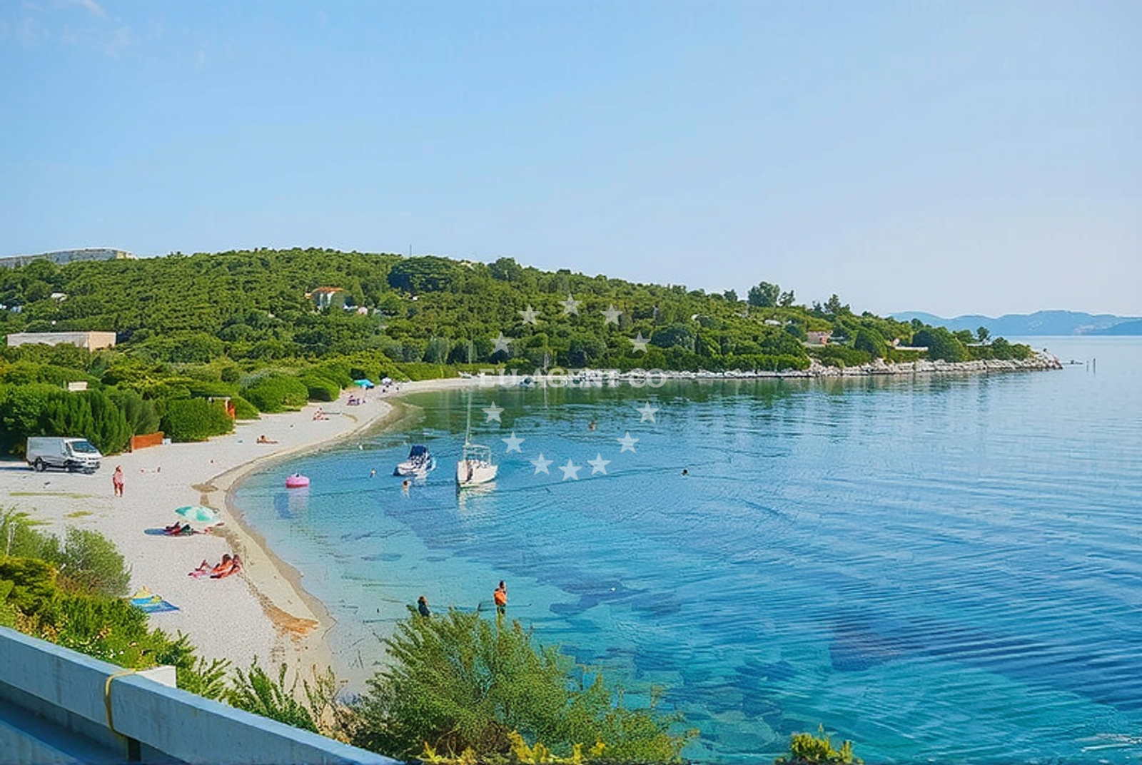 Nearby Janska Beach in Banici, South Dalmatia