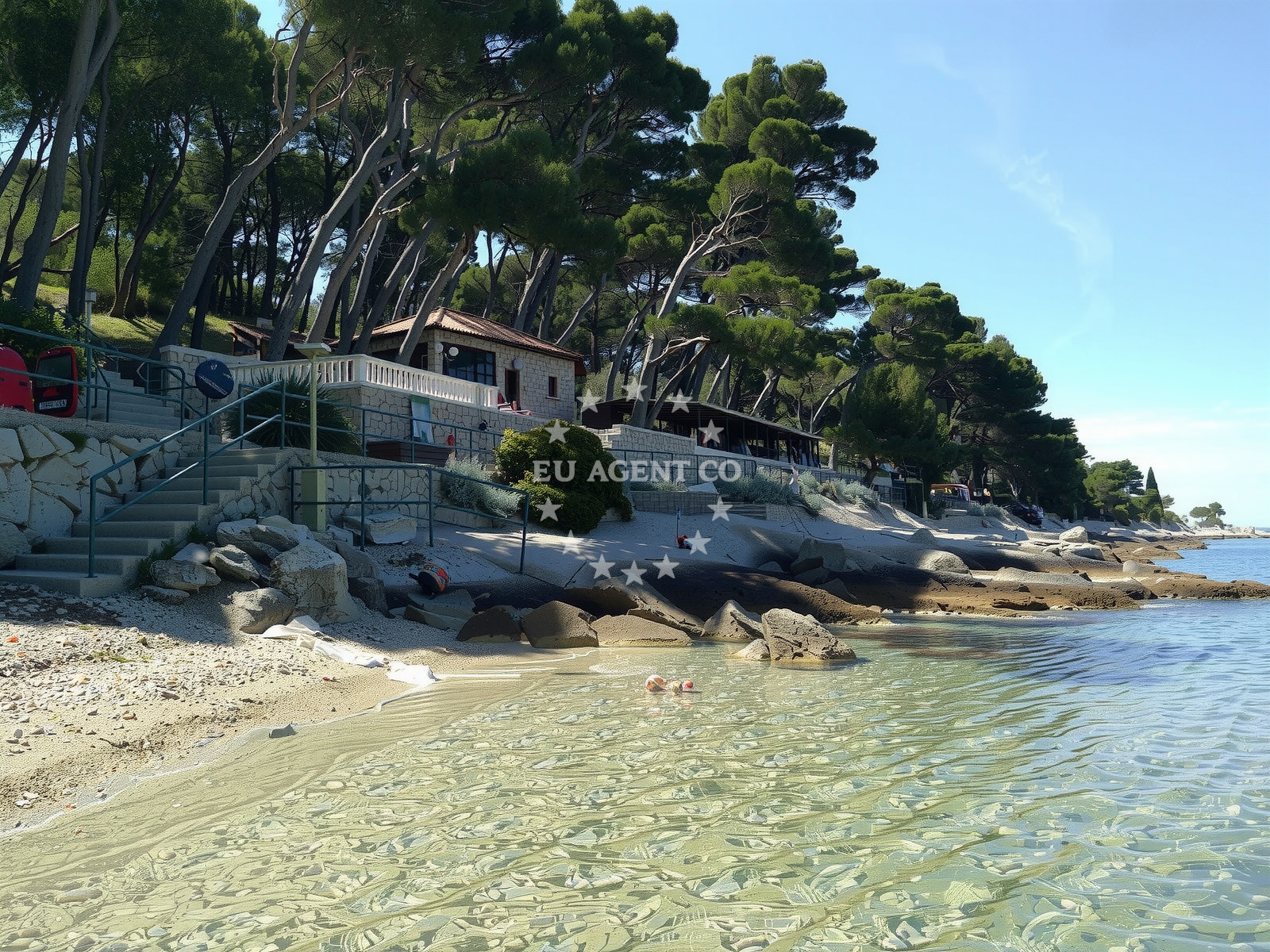Traditional Dalmatian seafood dishes served at Galija Restaurant