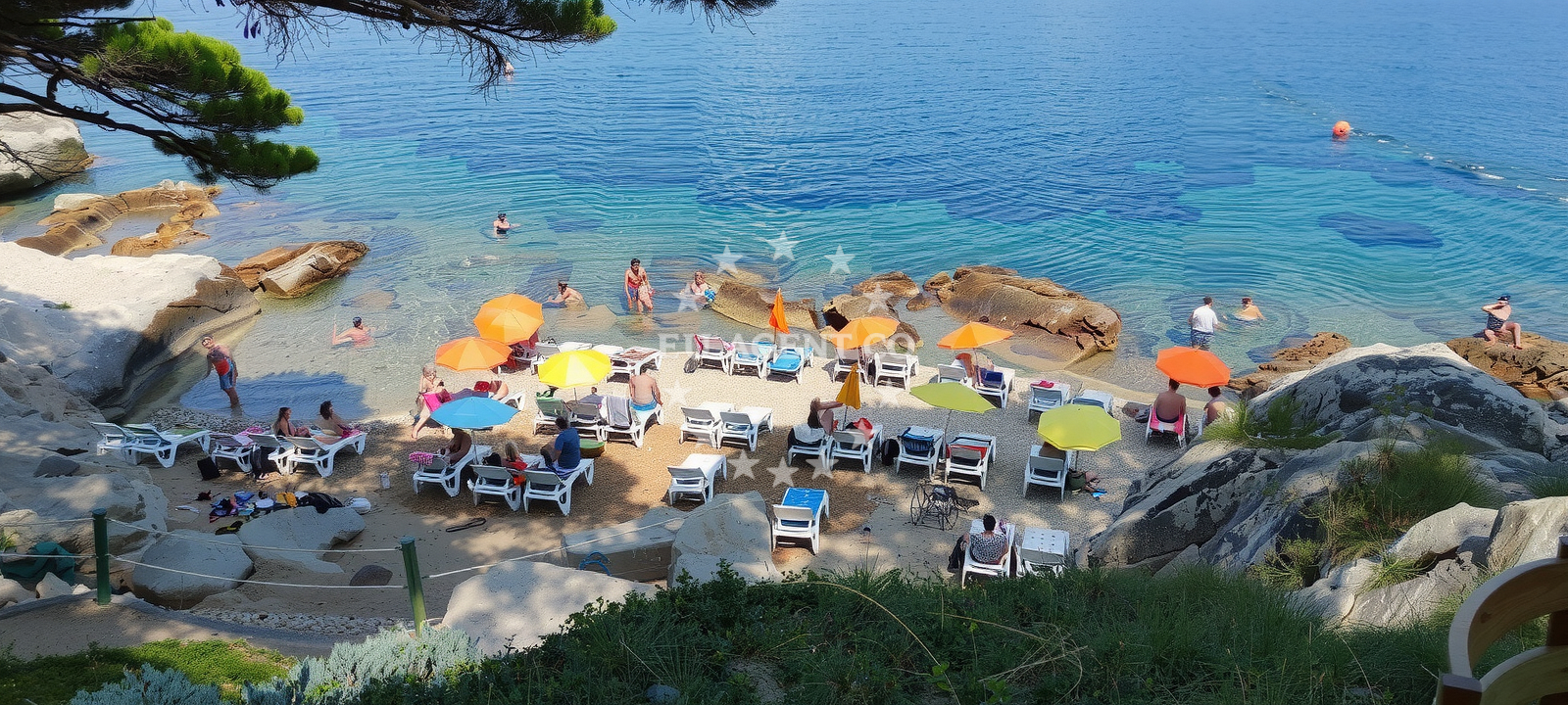 Panoramic view of Cavtat from Galija Restaurant