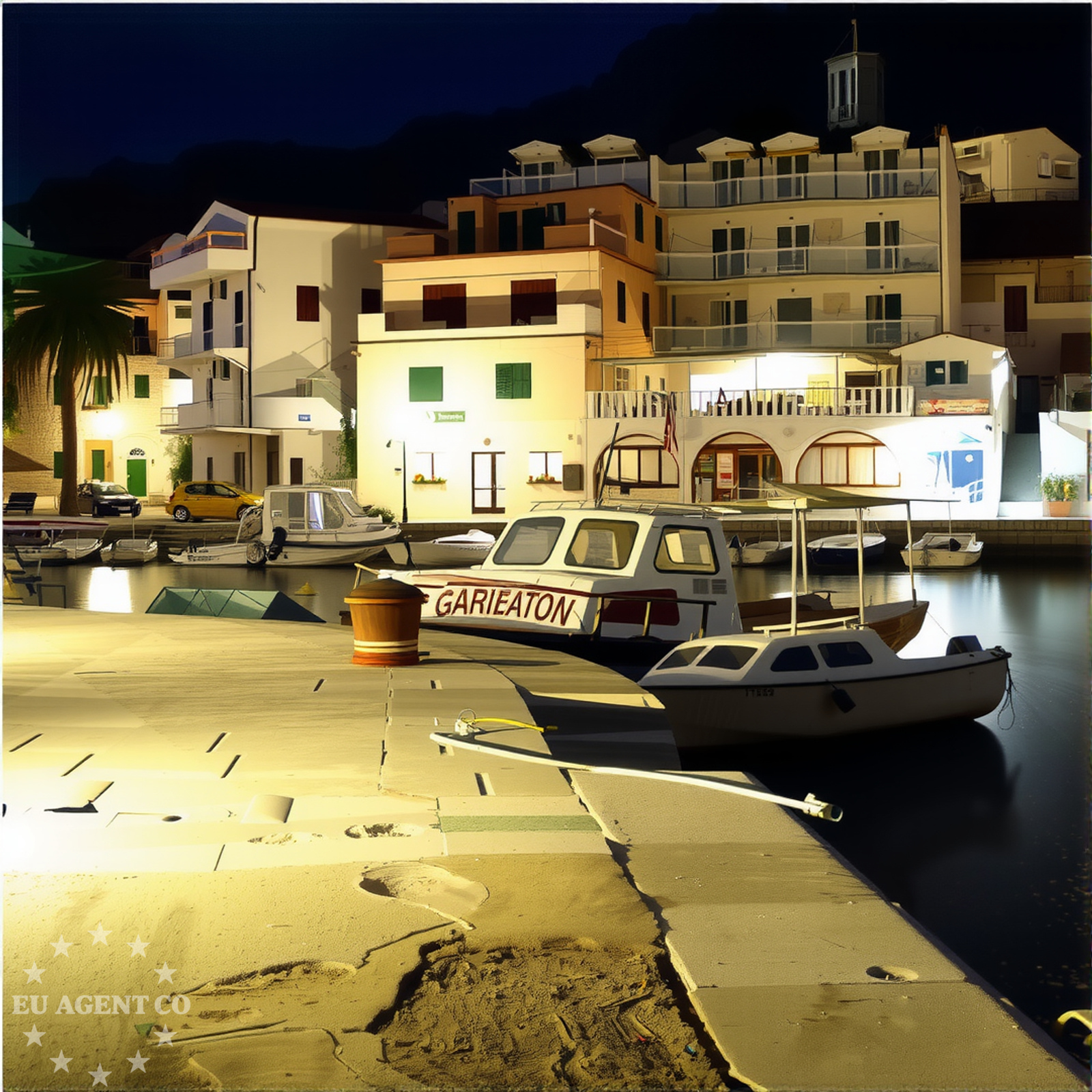 Local cuisine at a restaurant in Gradac, South Dalmatia, Croatia
