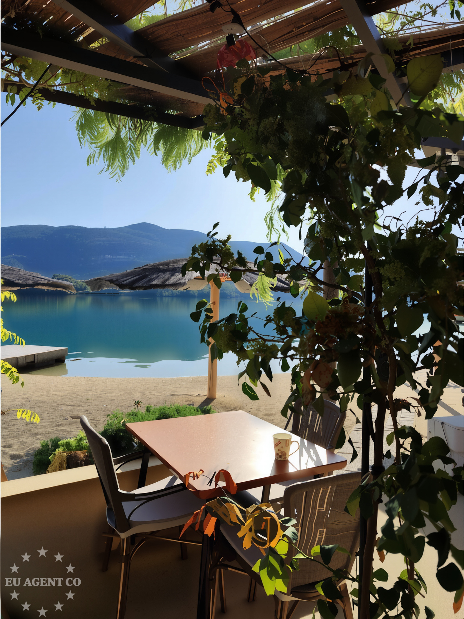 Restaurant in Hodilje, South Dalmatia, offering views of the Adriatic Sea