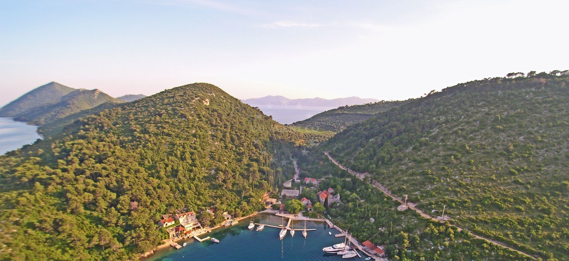 Luka's Taverna restaurant exterior with panoramic views