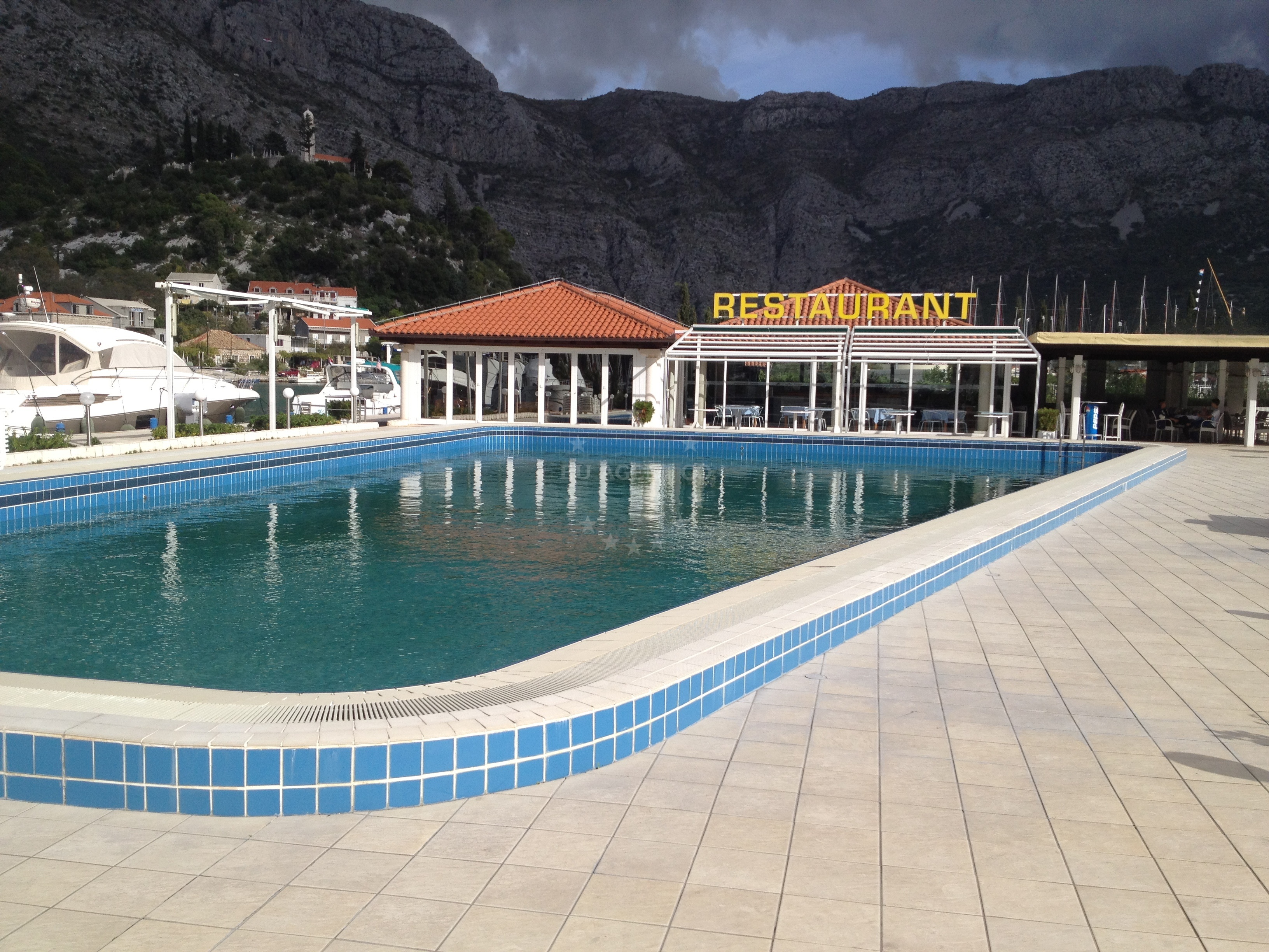 Bazen Restaurant in Komolac, South Dalmatia, Croatia
