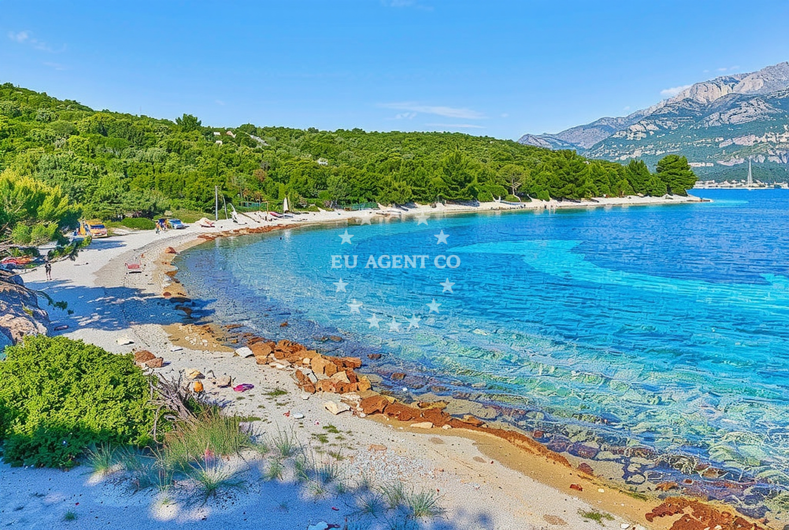 Aborda Restaurant in Korcula, South Dalmatia, Croatia, overlooking the harbor