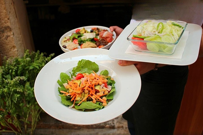 Creative dishes at Aterina Restaurant, Korčula