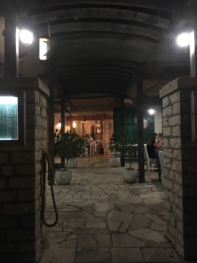 Konoba Fjaka in Lumbarda, Korcula, serving traditional Dalmatian dishes