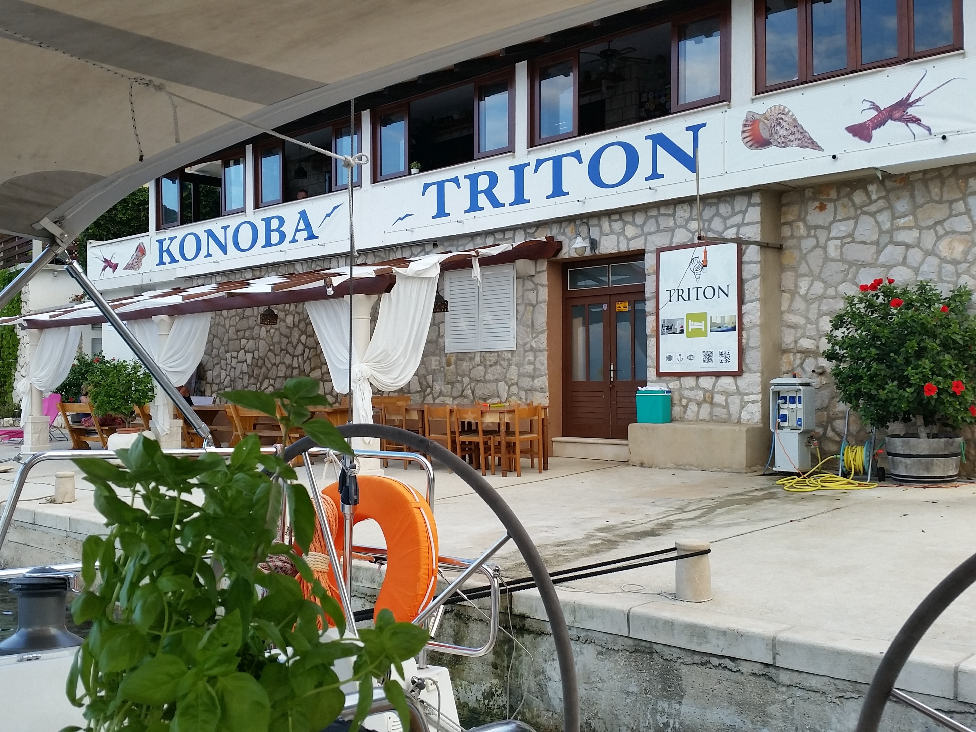 Additional view of Triton restaurant in Restaurant on the island Lastovo, South Dalmatia, Croatia photo 6
