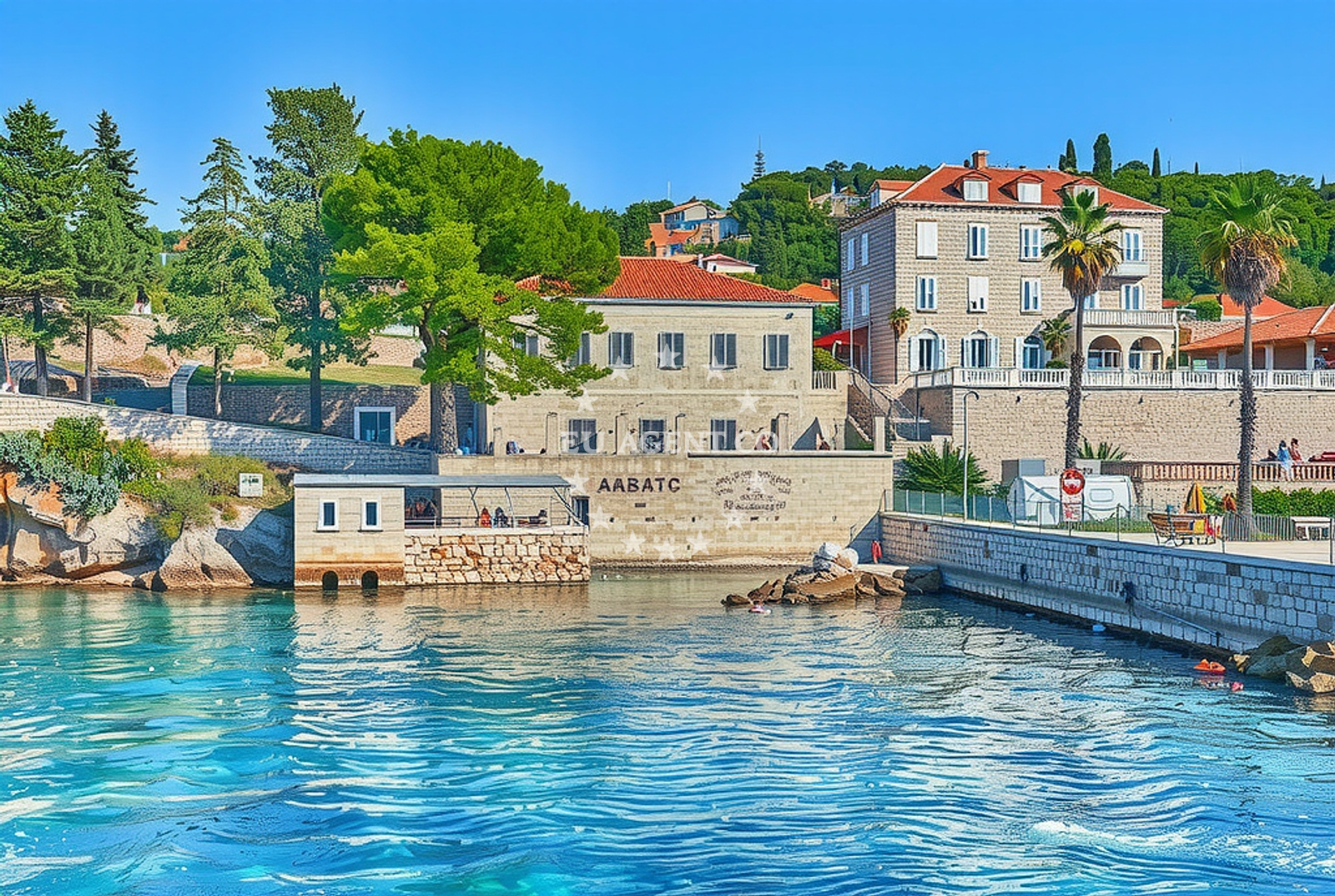 Additional view of Restaurant Dubrovnik in Restaurant in Lopud on the island Lopud, South Dalmatia, Croatia photo 12