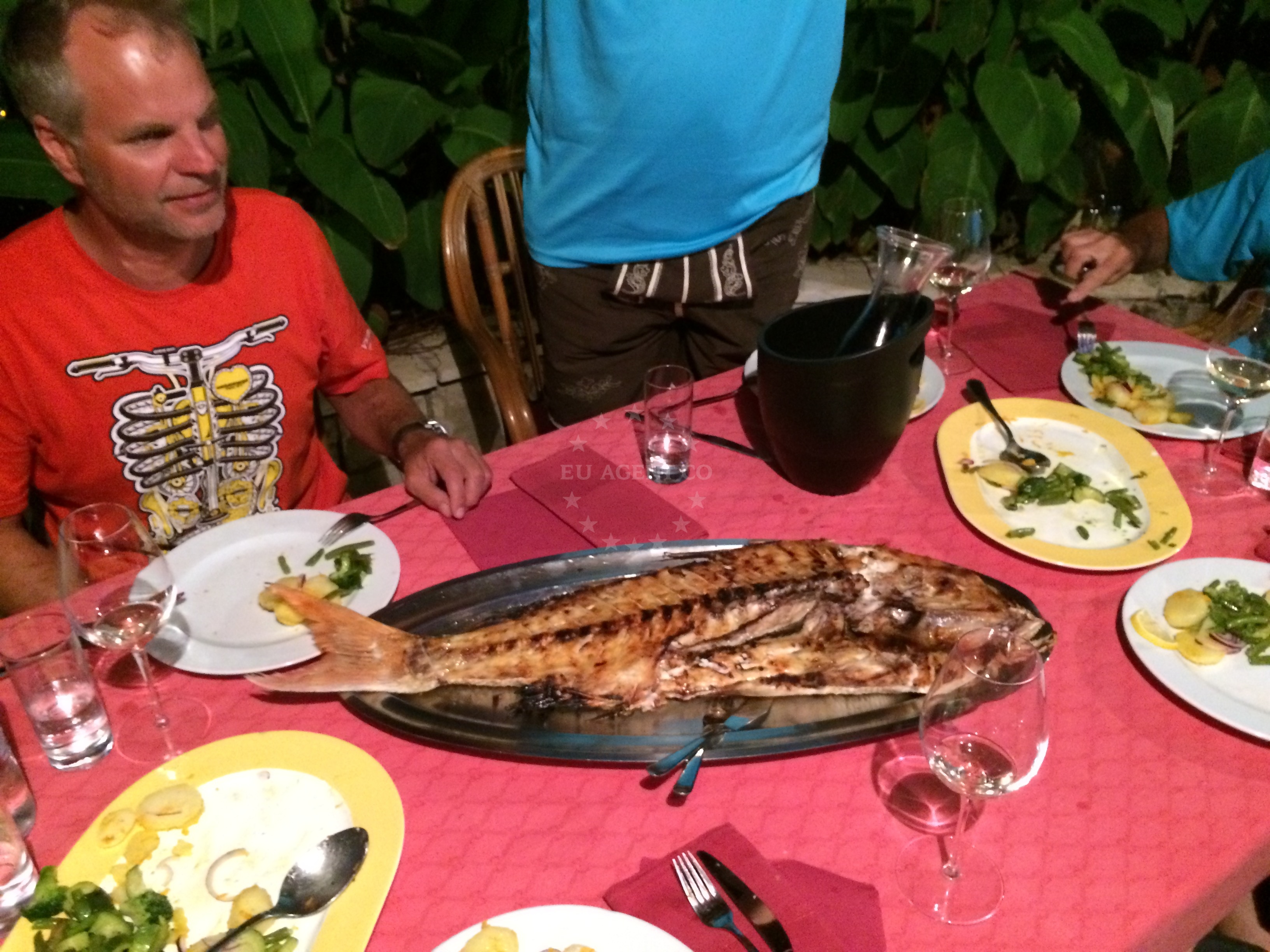 Fresh seafood and local dishes at Barsa Restaurant in Loviste