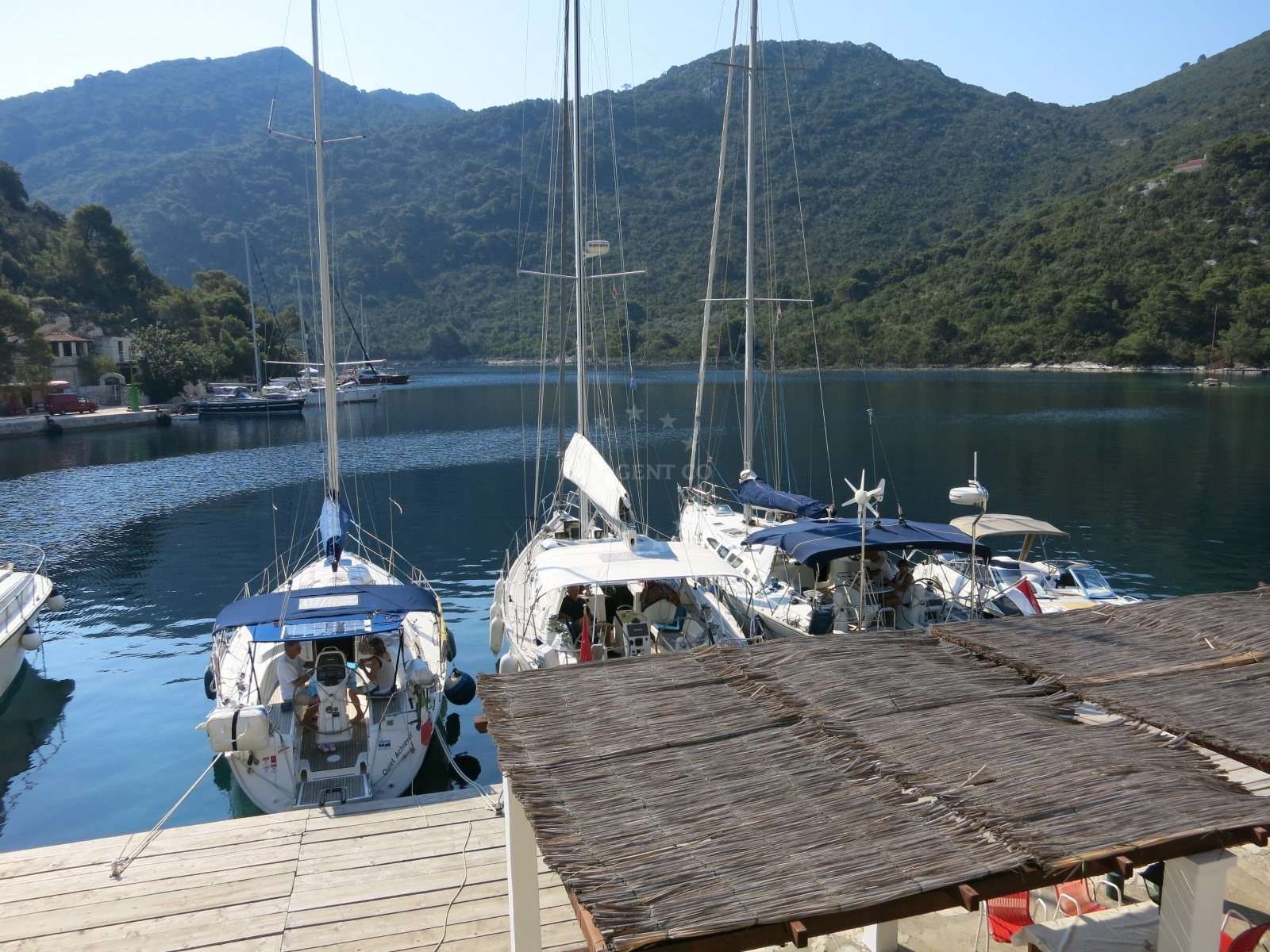 Okuklje Bay with Konoba Baro in the distance