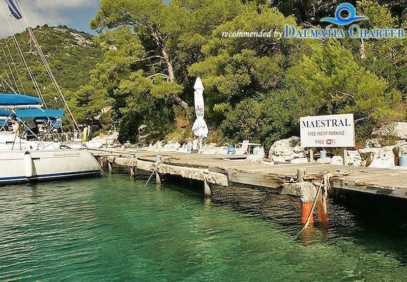 View of the Adriatic Sea from Maestral Restaurant