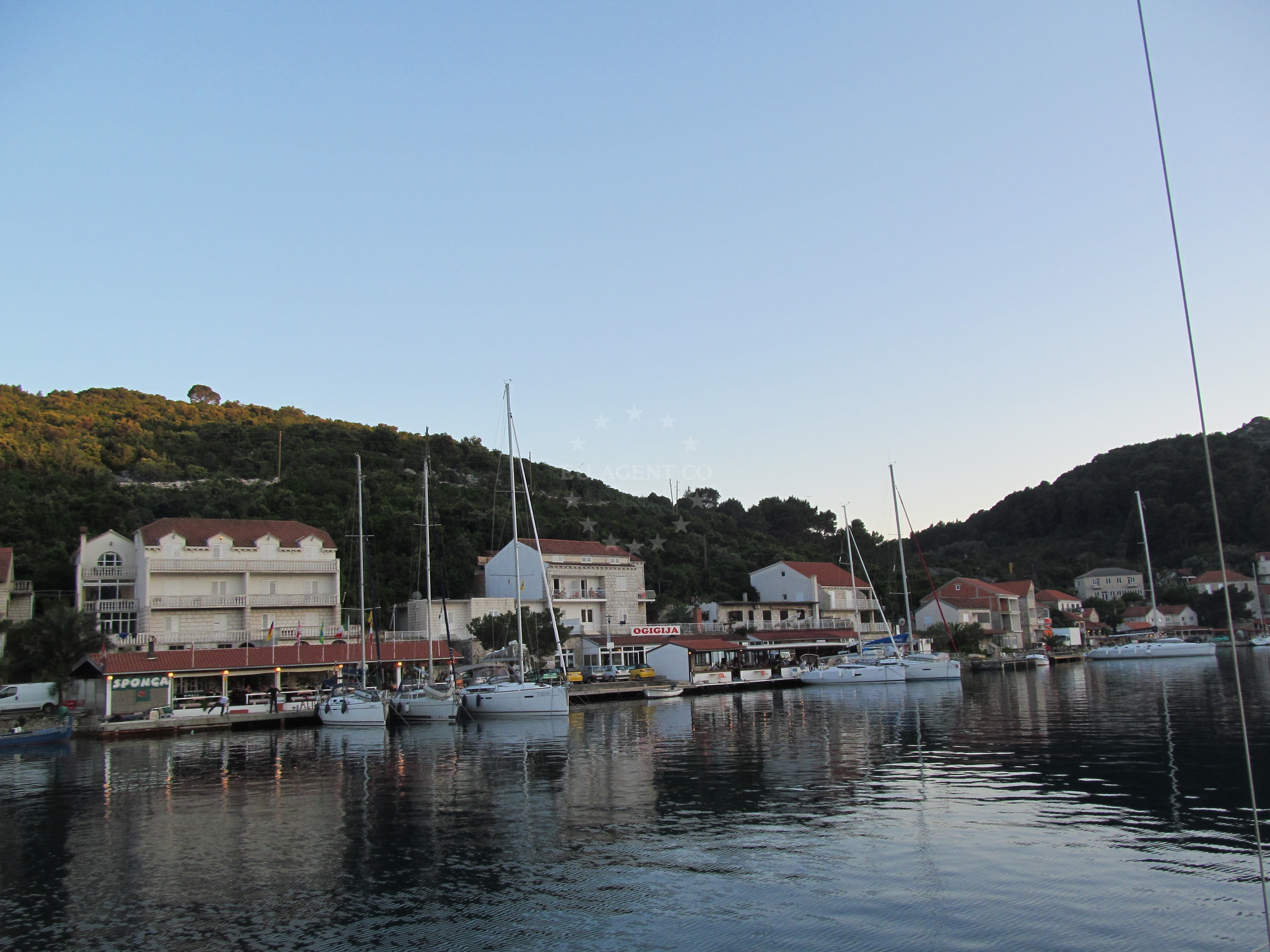 Konoba Sponga restaurant in Polace, Mljet, Croatia
