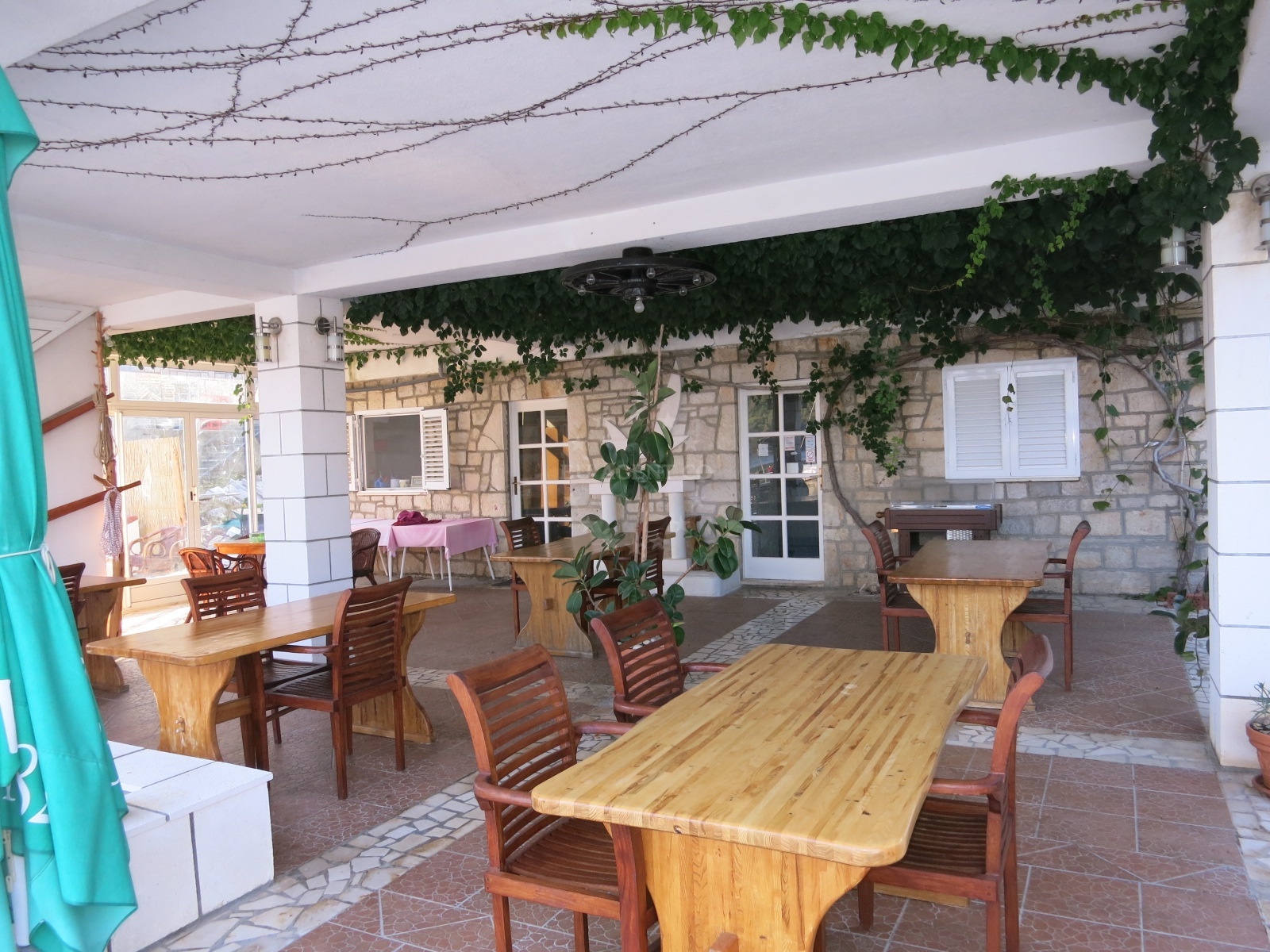 Fresh seafood dishes served at Galija Restaurant