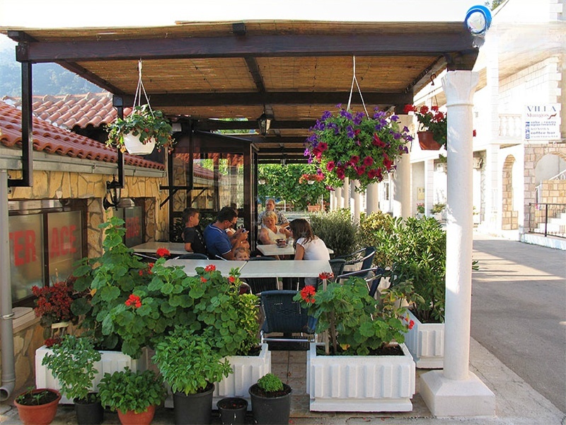 Villas Mungos Restaurant in Sobra, Mljet
