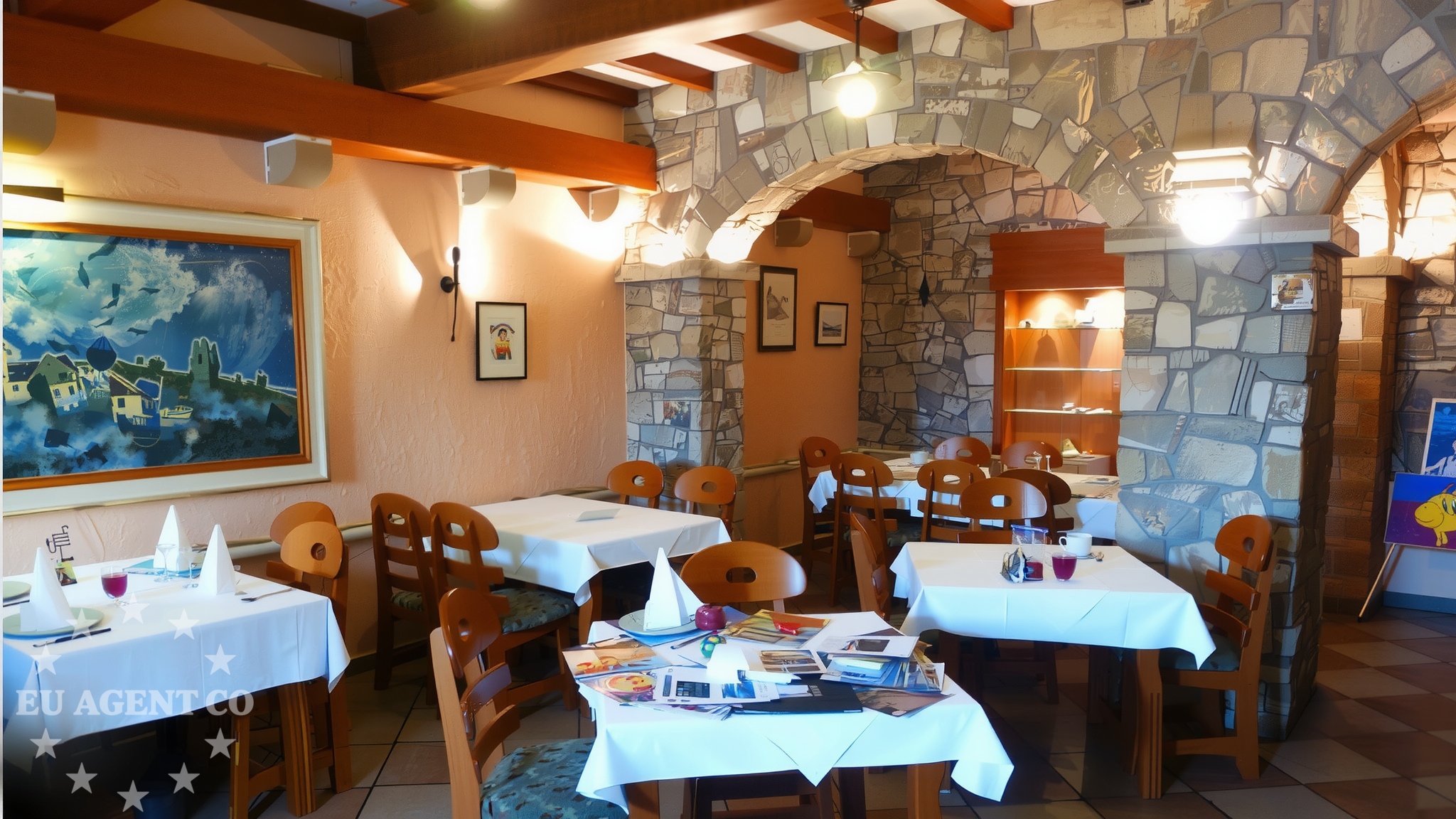 Fuel station and restaurant in Opuzen, South Dalmatia