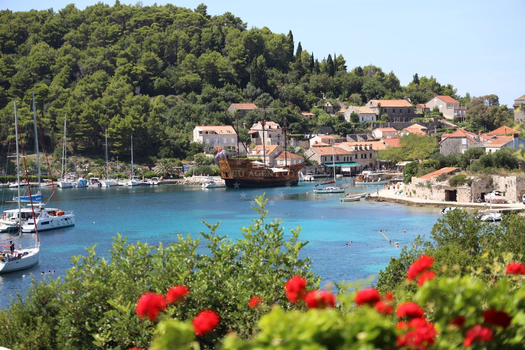 Konoba Tri Sestri Restaurant in Sudurad, Sipan, Croatia