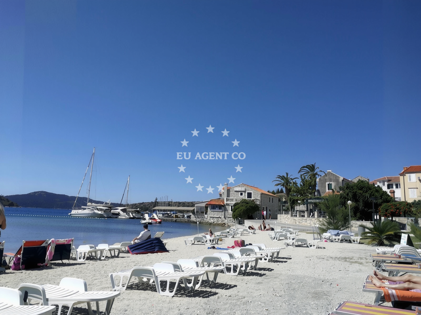 Mirakul Restaurant in Slano, South Dalmatia, overlooking the Adriatic Sea